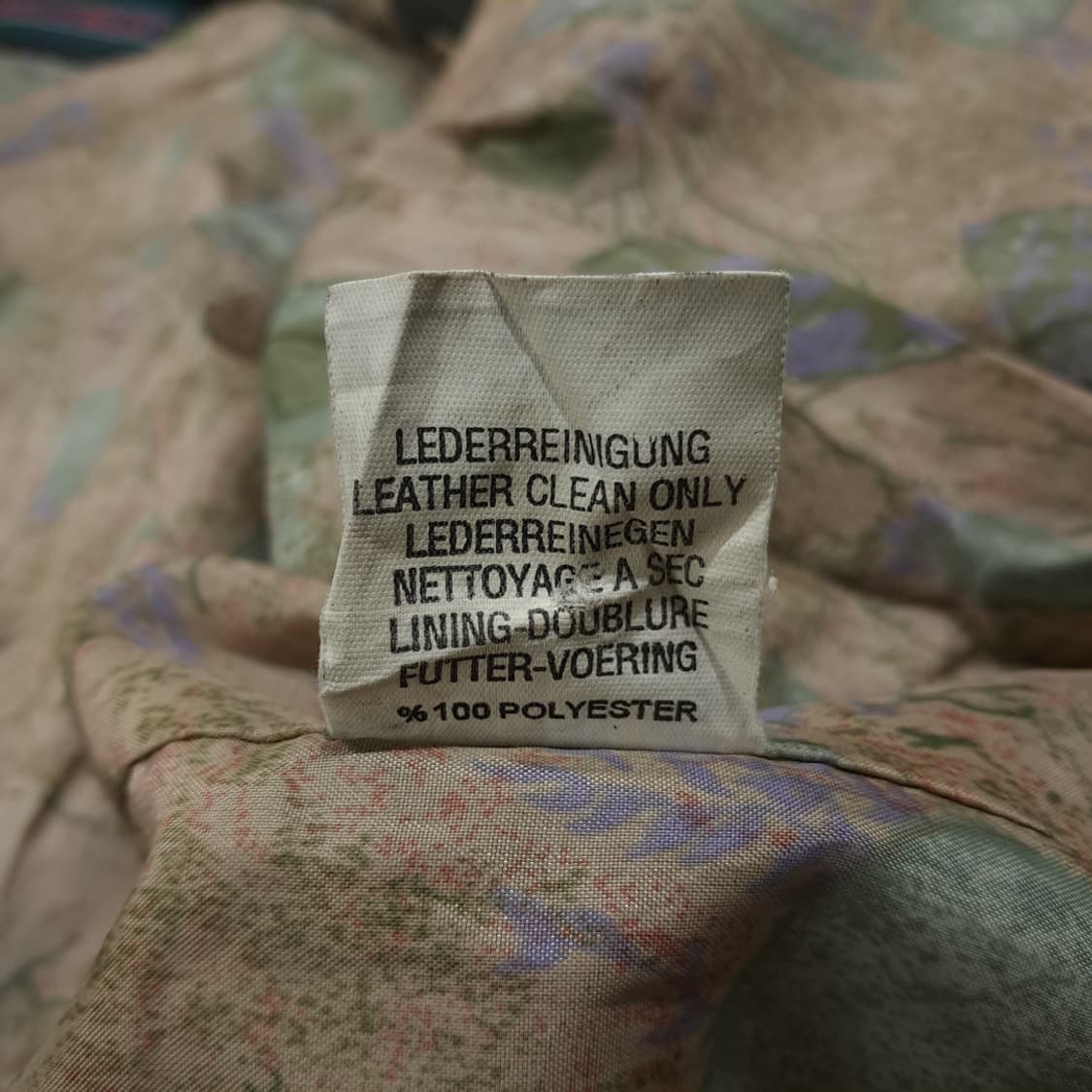 CL331 3XL 그린필드 80s 유럽판 가죽 자수 자켓 아우터 상품이미지6