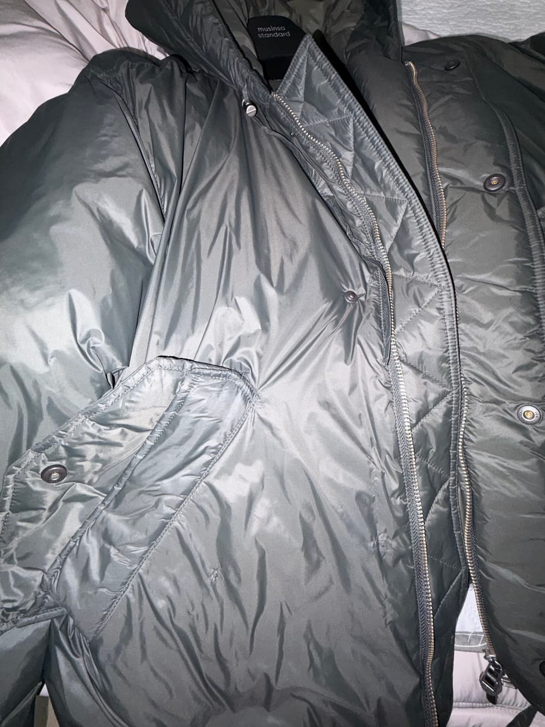 youth m-51 puffer down olive [m size] 상품이미지10