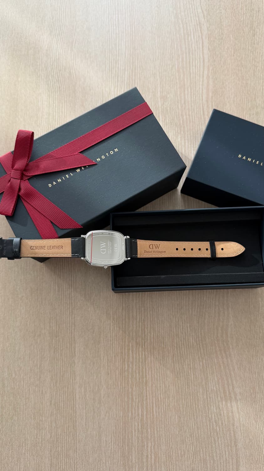 다니엘 웰링턴 MARLON SHEFFIELD LINEN 실버 블랙 상품이미지3