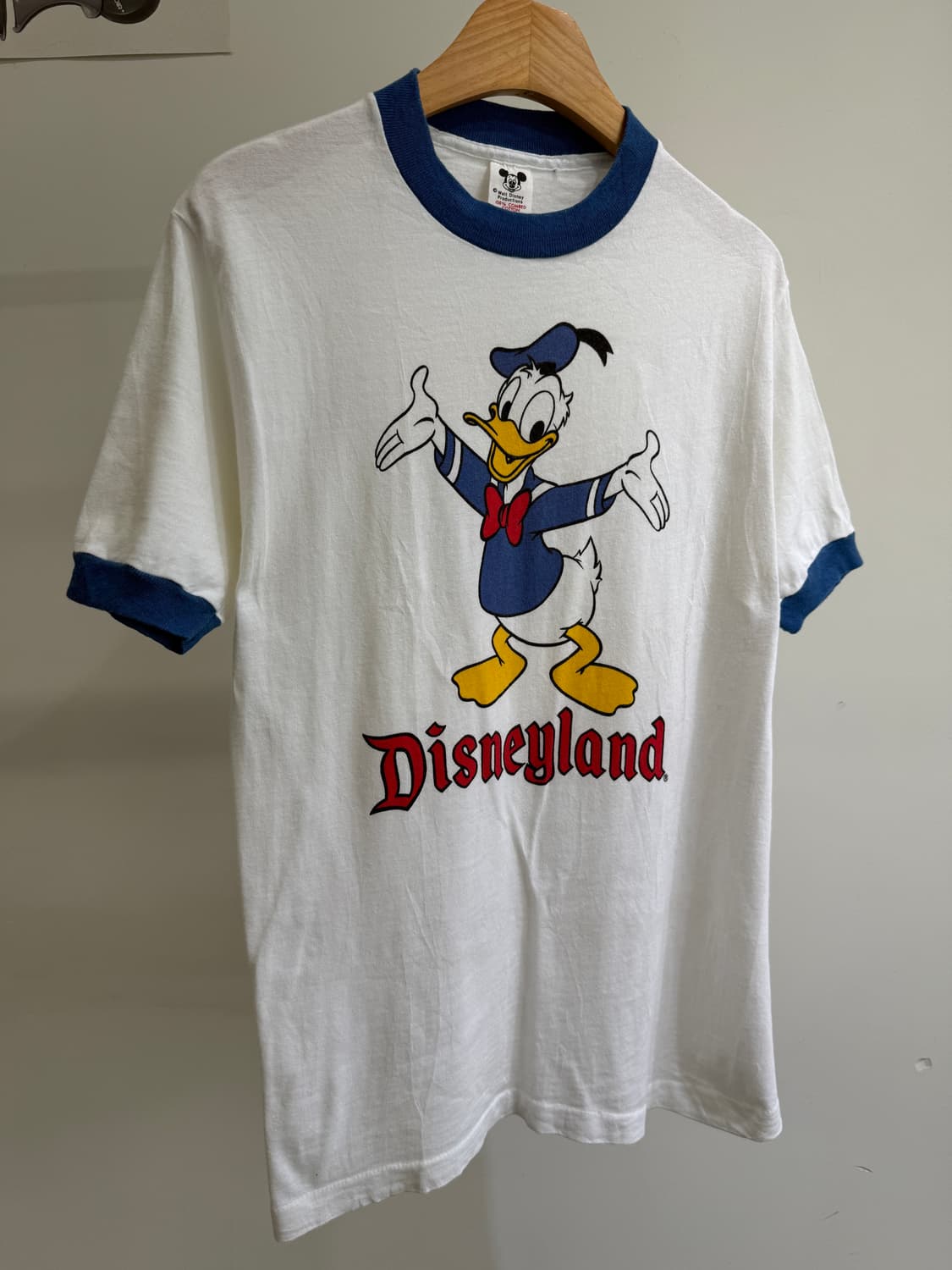 DISNEY (Made in USA) 도날드덕 티셔츠 상품이미지2