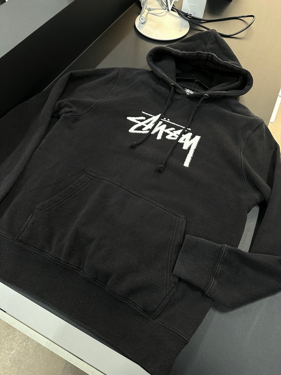 스투시 스탁 빅로고 후드티 상품이미지4