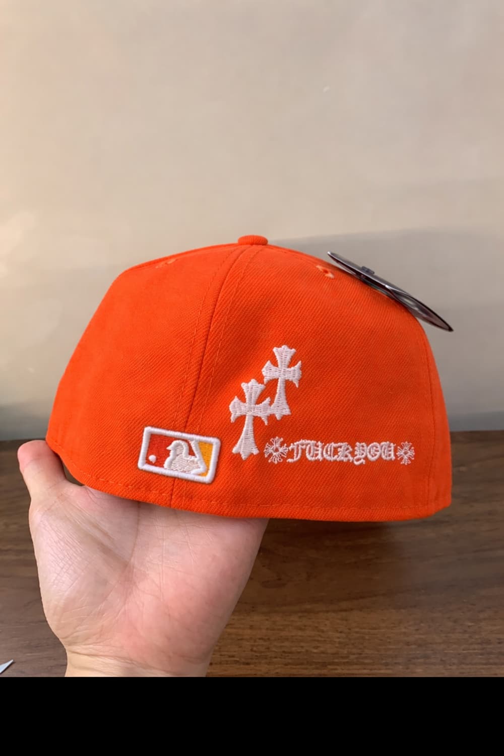 뉴에라 la 커스텀 크롬하츠 주황 738 712 758 상품이미지3