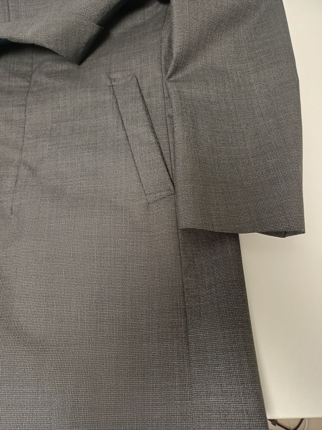 [105] LF 마에스트로 블루라운지  글렌체크 간절기 맥코트-초S급 상품이미지4