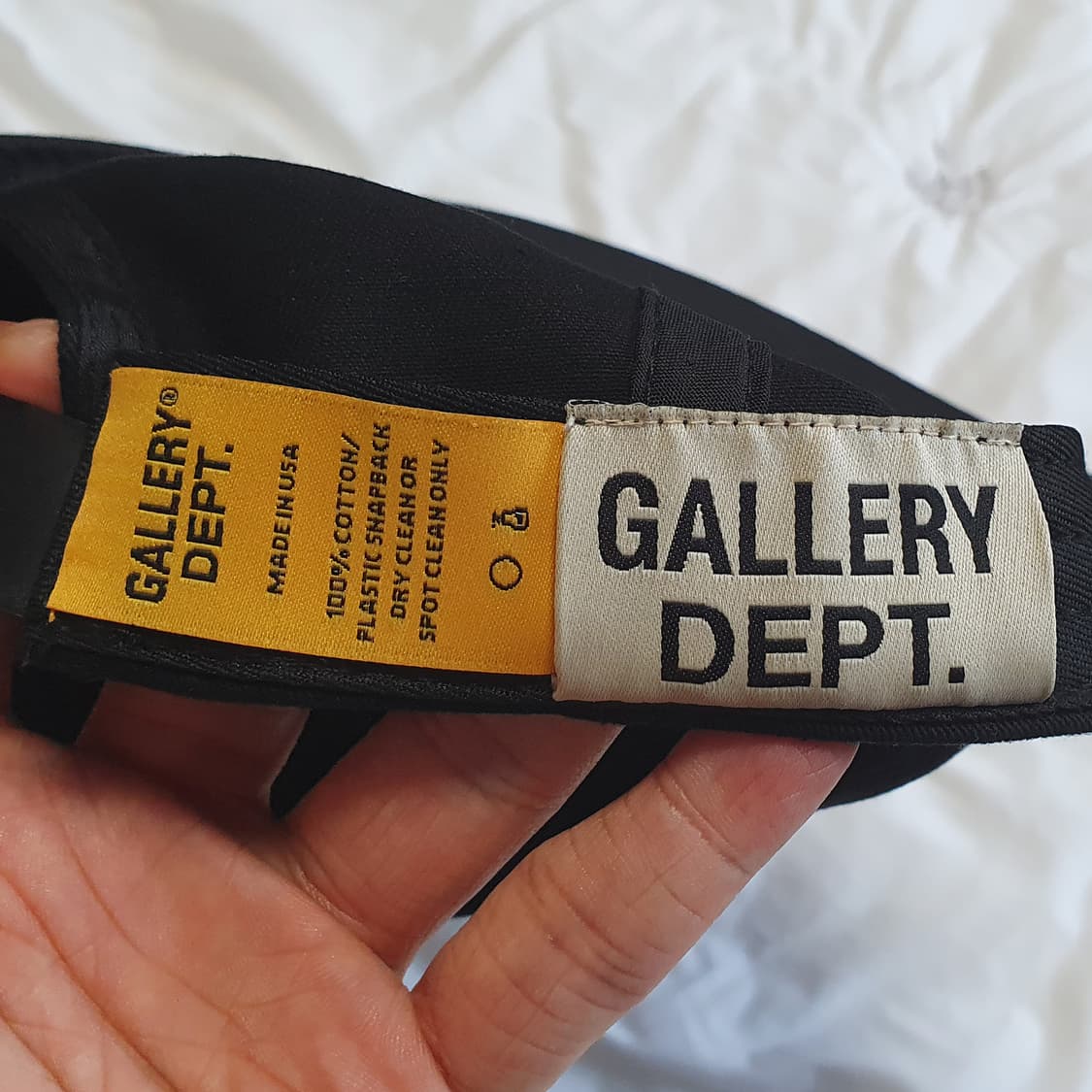 [OS] 갤러리디파트먼트 갤뎁 샤또 조쉬 리조트 캡 모자 블랙 새제품 상품이미지5