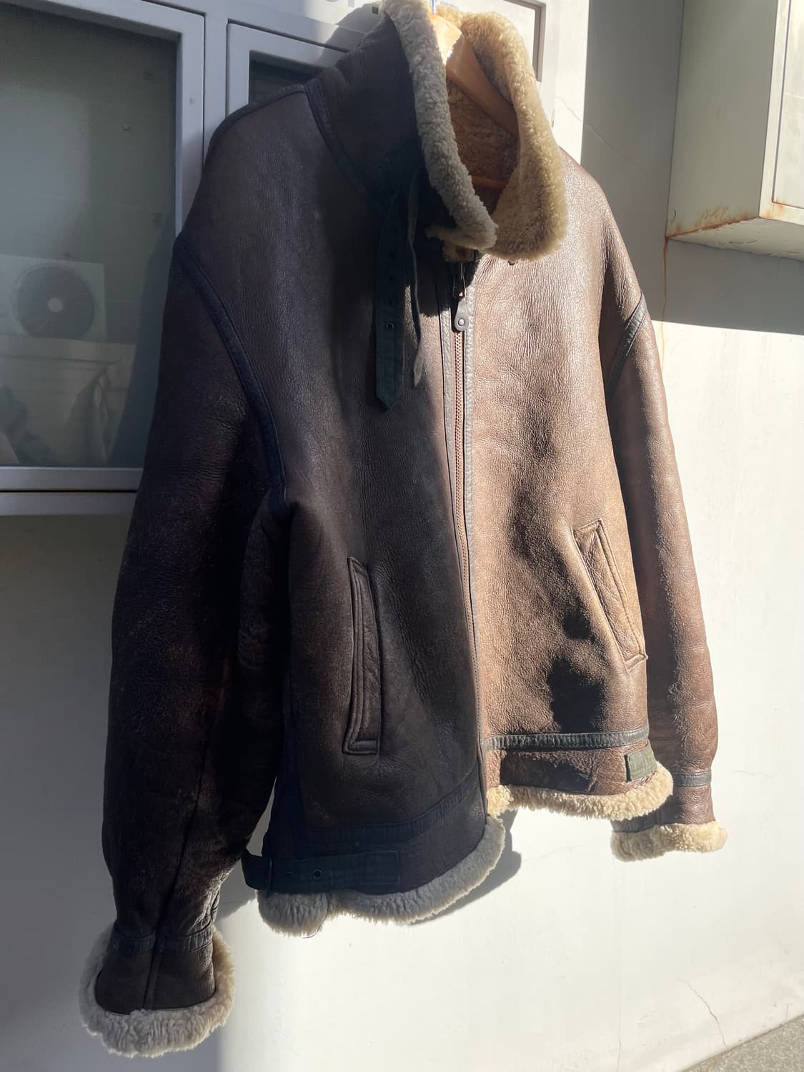 TYPE B-3 MILITARY SHEARLING JACKET  상품이미지4