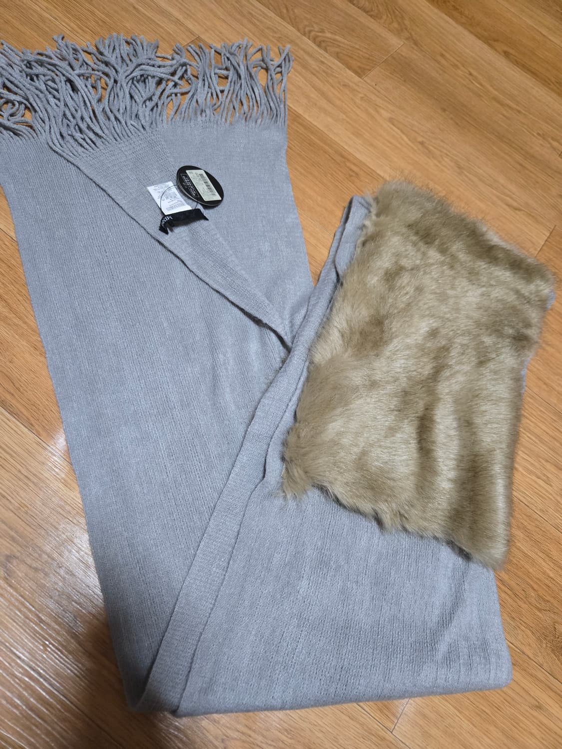 미쏘 퍼 목도리(택달린새상품) 상품이미지2