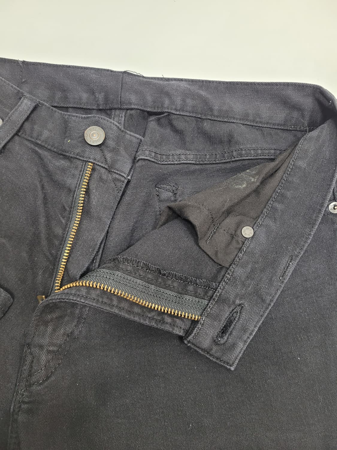 POLO 폴로 랄프로렌 블랙 데님 팬츠 / 남 32x33(추천30~31) 상품이미지7