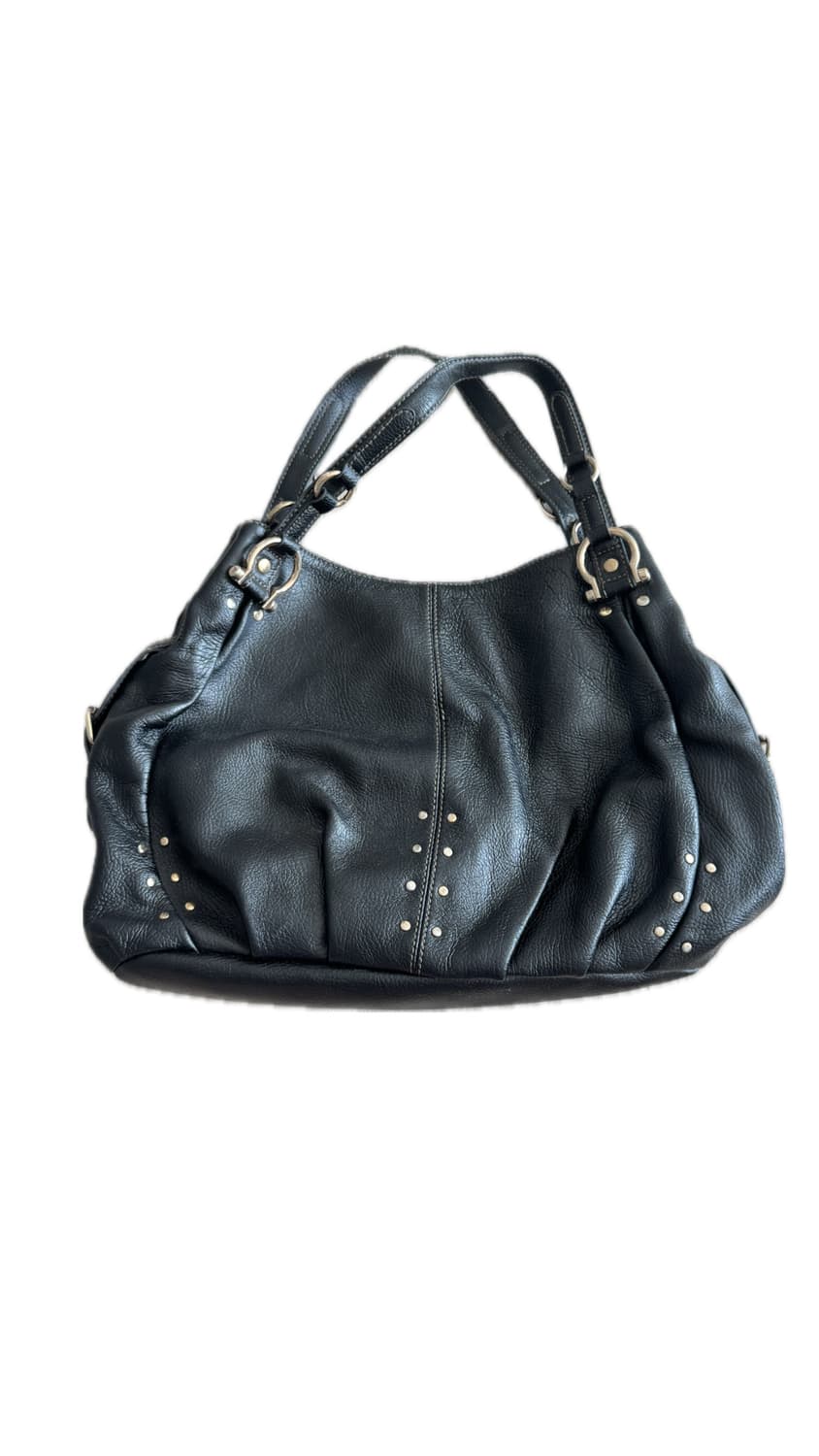 y2k 갸루 빈티지 워싱 가죽 가방 상품이미지1