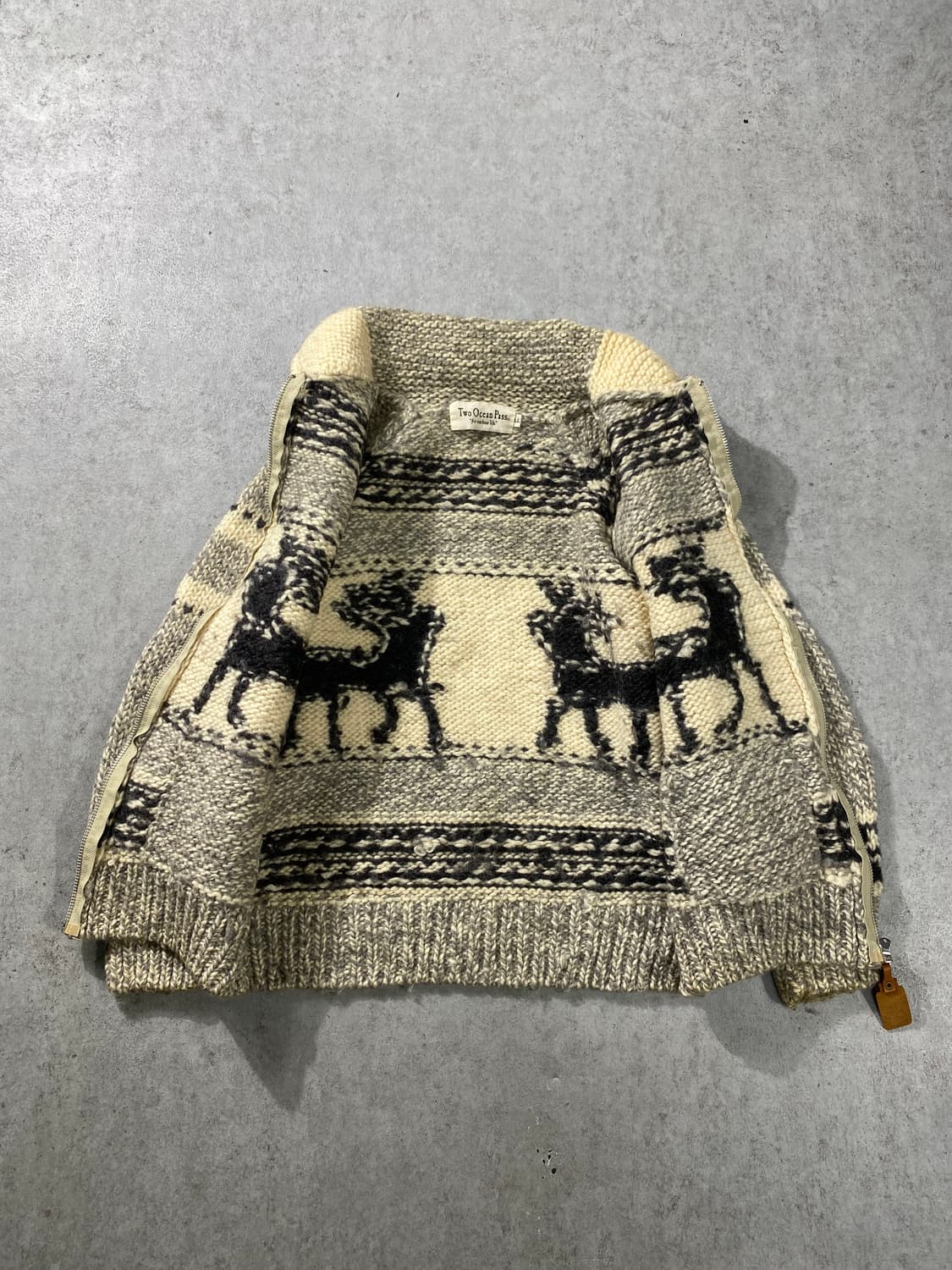 [L] Two Ocean Pass 재패니즈 빈티지 코위찬 집업  상품이미지6