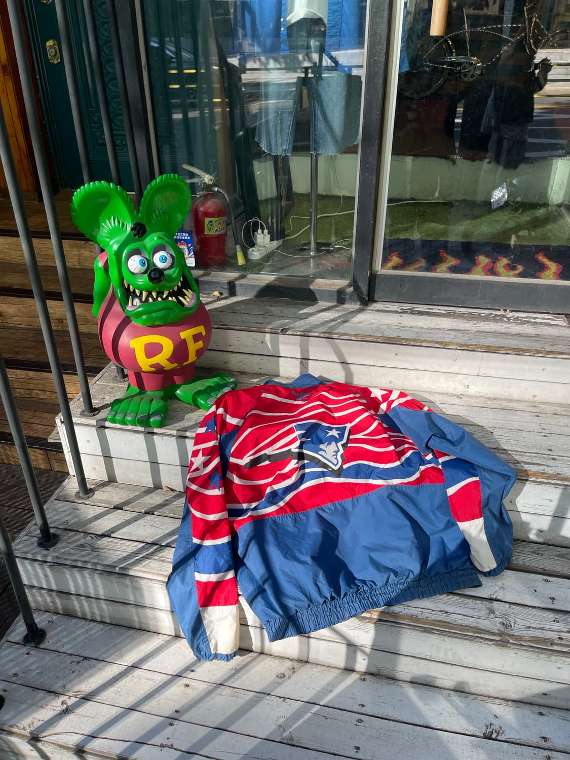 90s 리복 x Nfl 윈드브레이커 L사이즈 상품이미지1