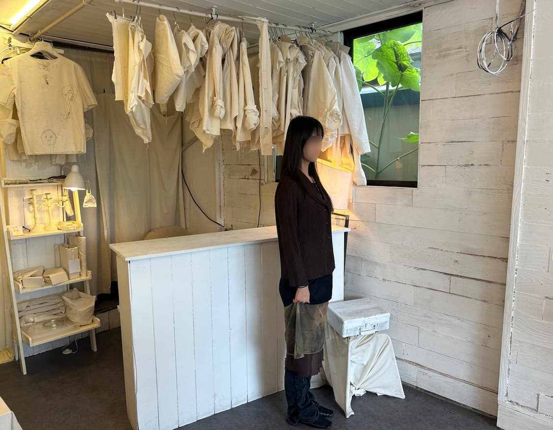 Vintage 브라운 플리츠 자켓 상품이미지4