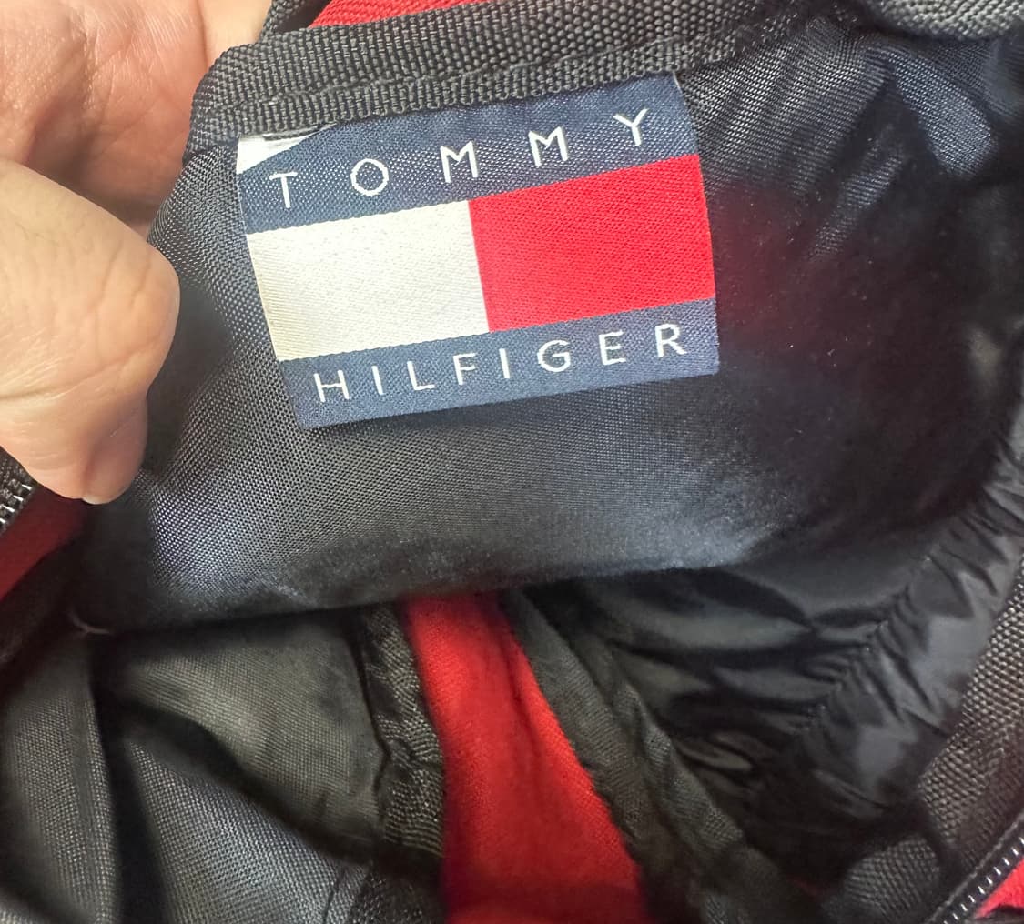 타미힐피거 90s 센터로고 레드백팩 상품이미지3