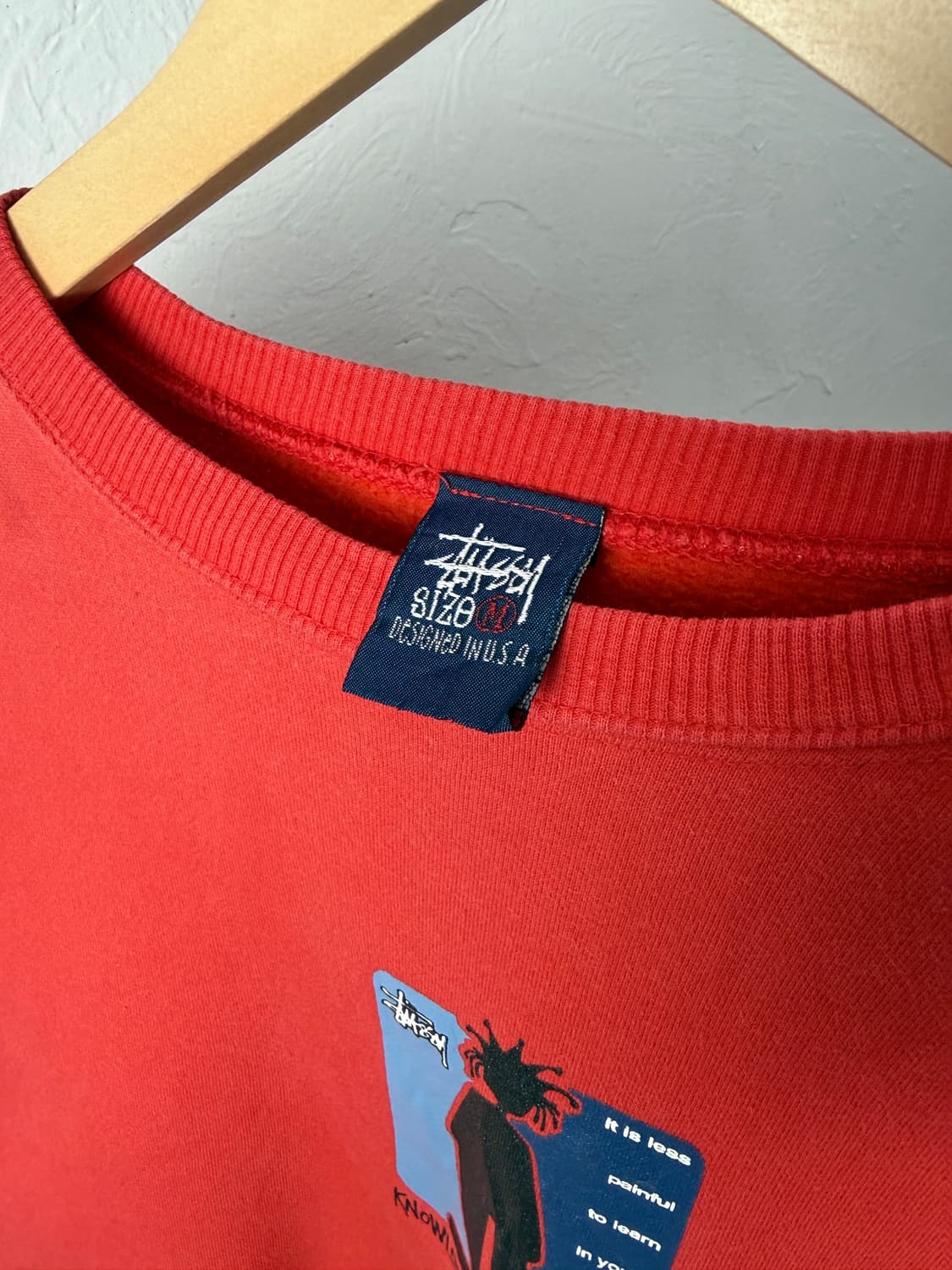 올드 스투시 킹 쉐도우맨 스웻셔츠 상품이미지4