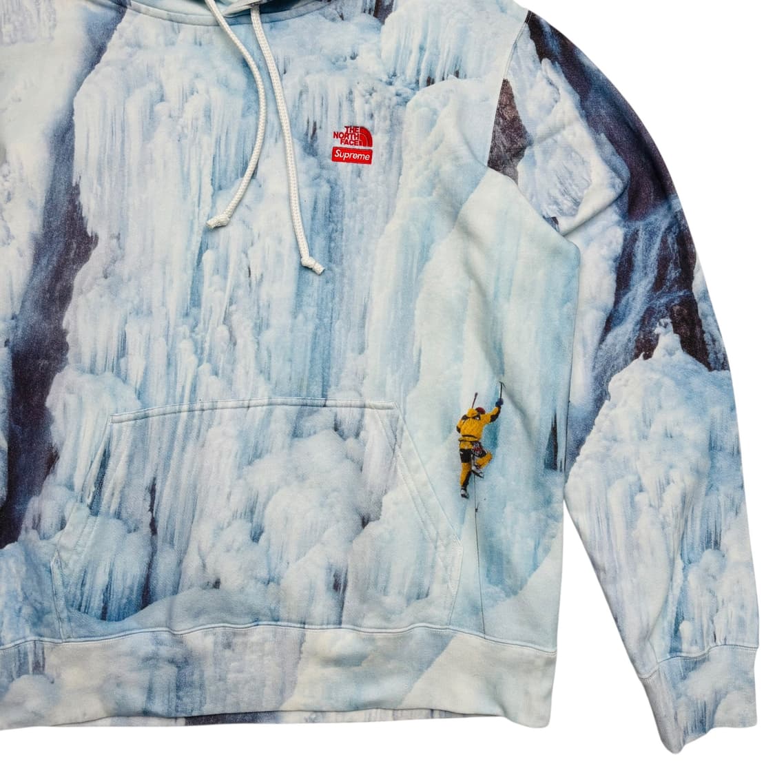 슈프림 X 노스페이스 아이스 클라임 후드티 S 상품이미지3