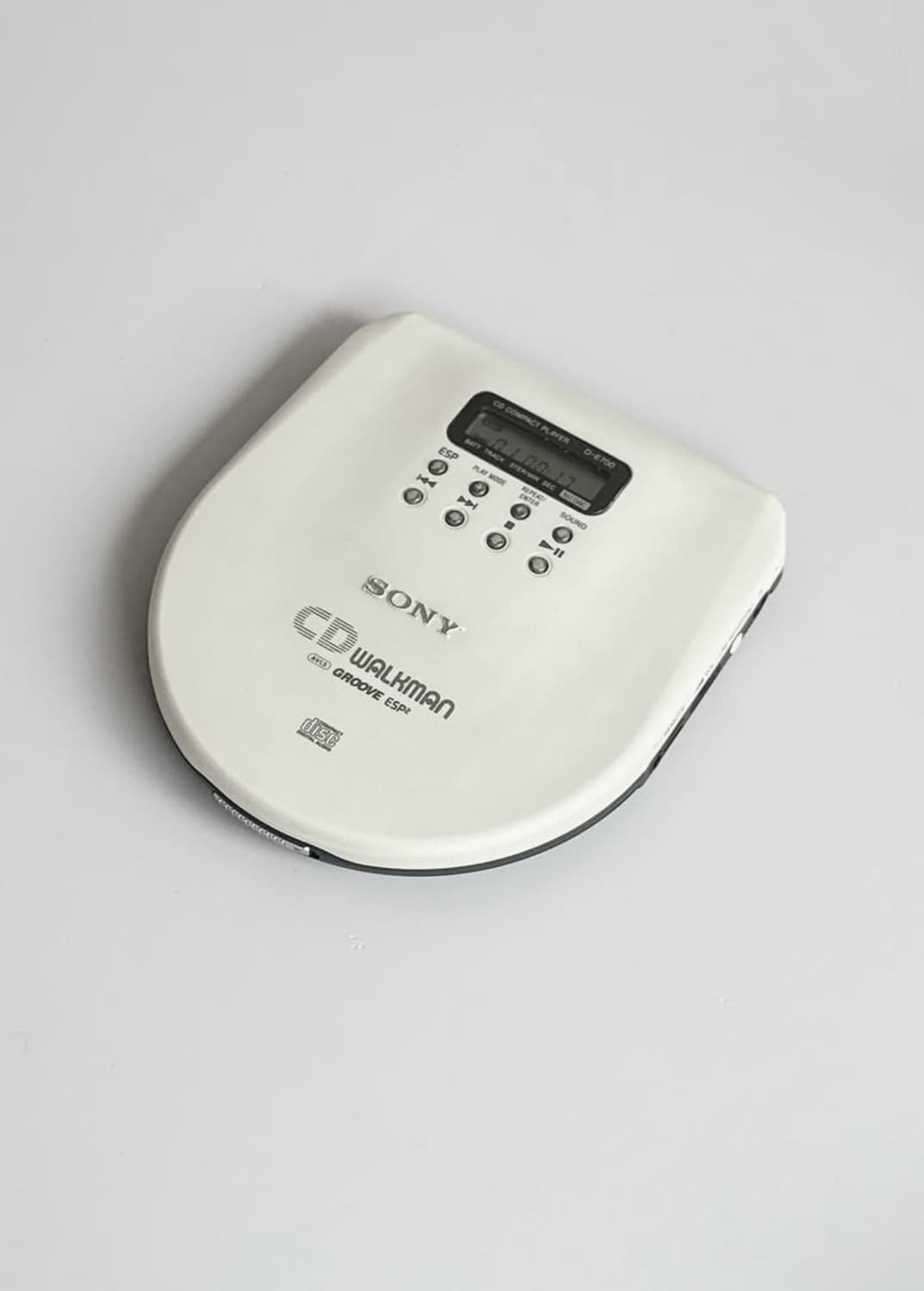 SONY CD PLAYER MILK WHITE SILK MATTE 상품이미지2