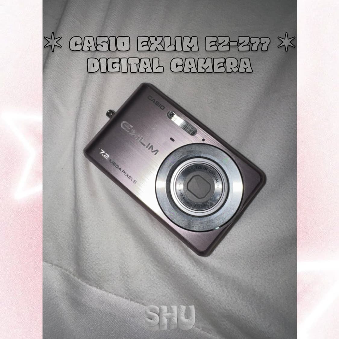 카시오 엑슬림 EXLIM EZ-Z77 빈티지 디카 핑크  상품이미지3