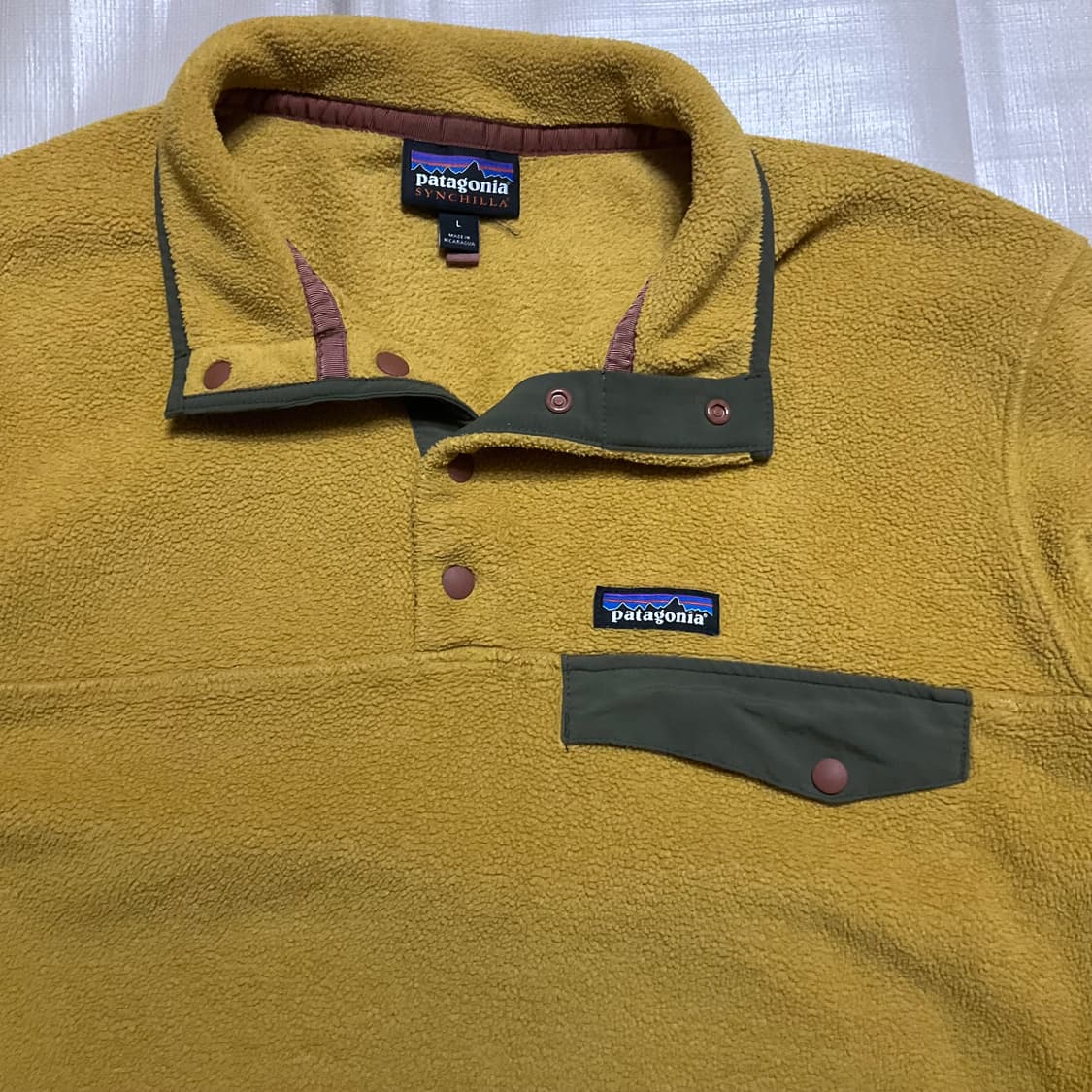 파타고니아 신칠라 머스타드 L 상품이미지3