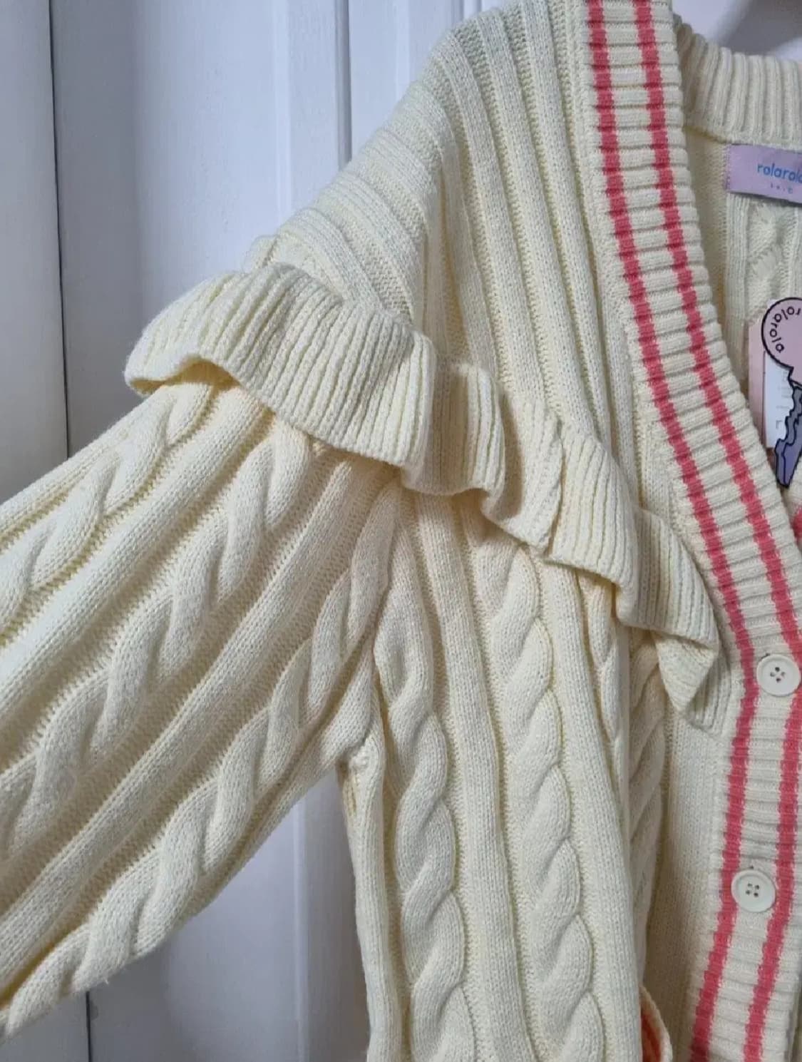 택포 (새상품) 로라로라 니트가디건 free 상품이미지4