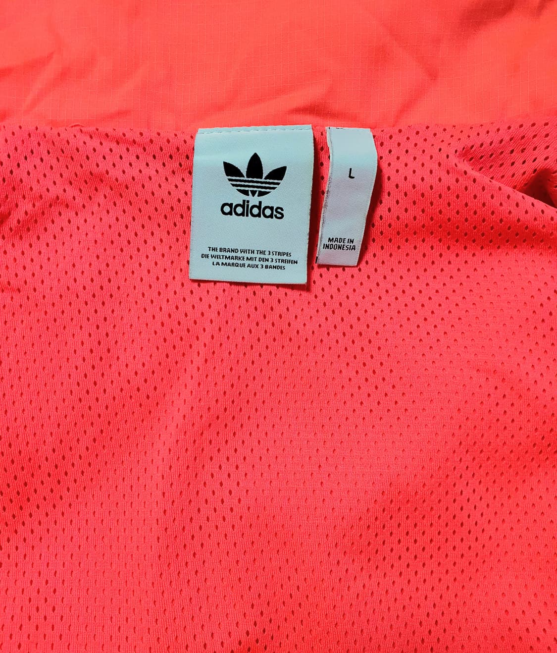 아디다스 형광 바람막이 자켓 100-105 상품이미지3