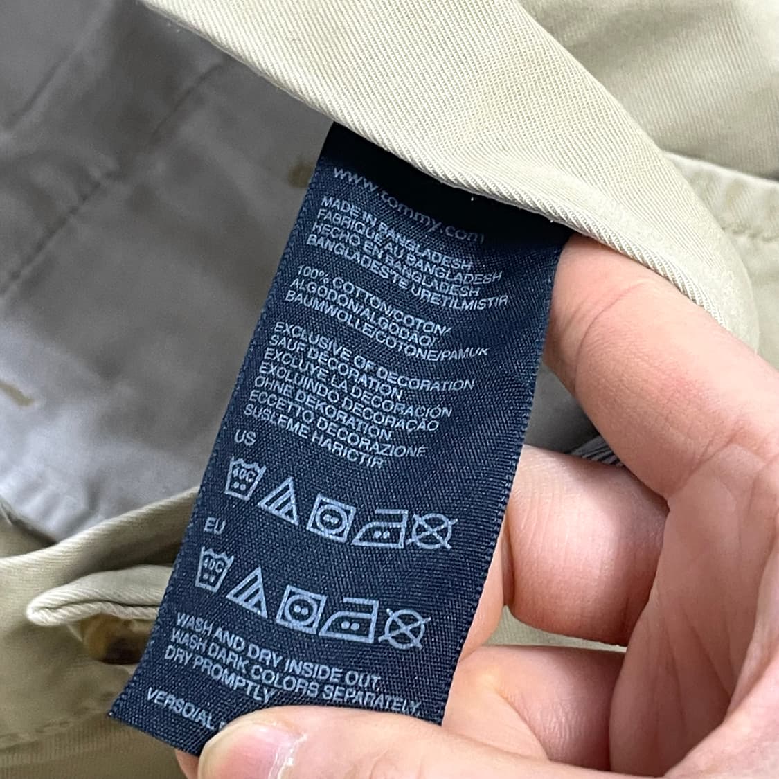 타미힐피거 베이지 치노팬츠 남성 30/32 상품이미지7