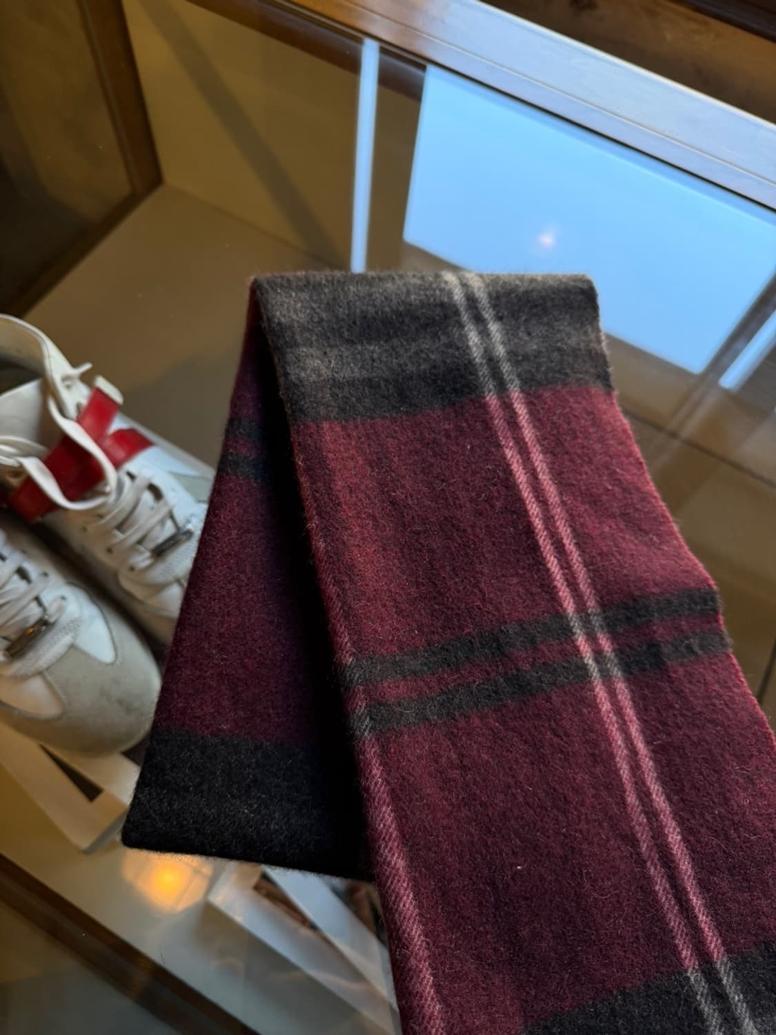 레노마 캐시미어 머플러  상품이미지6