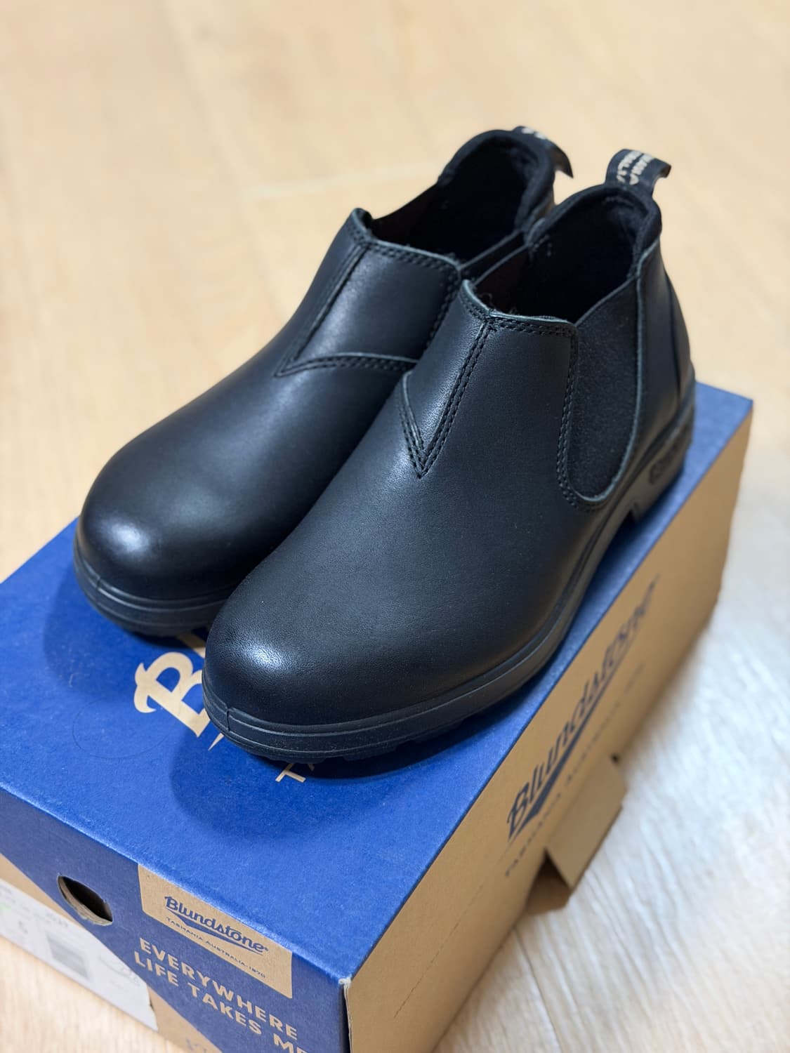 새상품)블런드스톤 2039 블랙 첼시부츠 245 상품이미지1