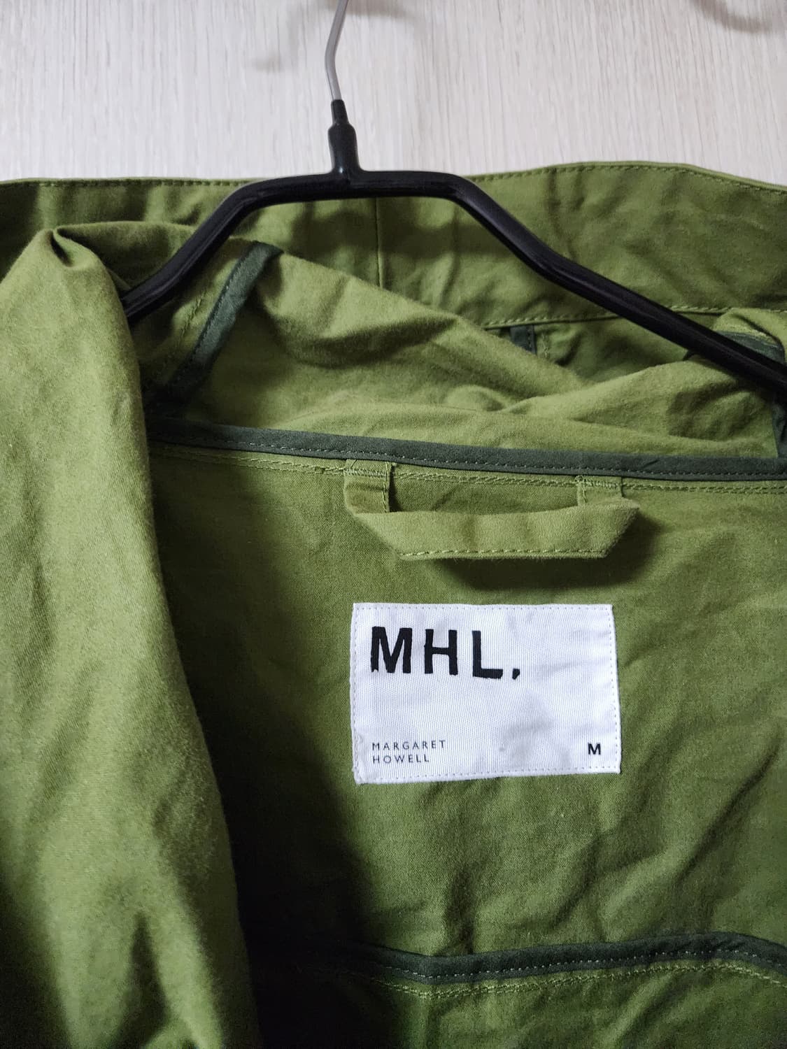 (정품)MHL 마가렛호웰 후드 아노락 M  야상 자켓 상품이미지7