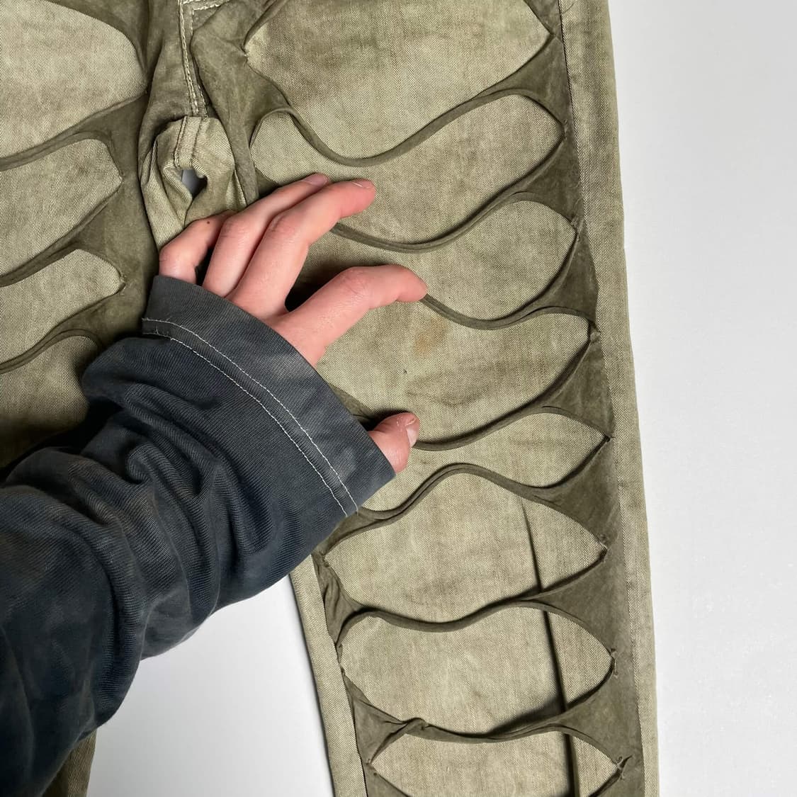 Please 져지 홀 디테일 팬츠 (italy made) 상품이미지9