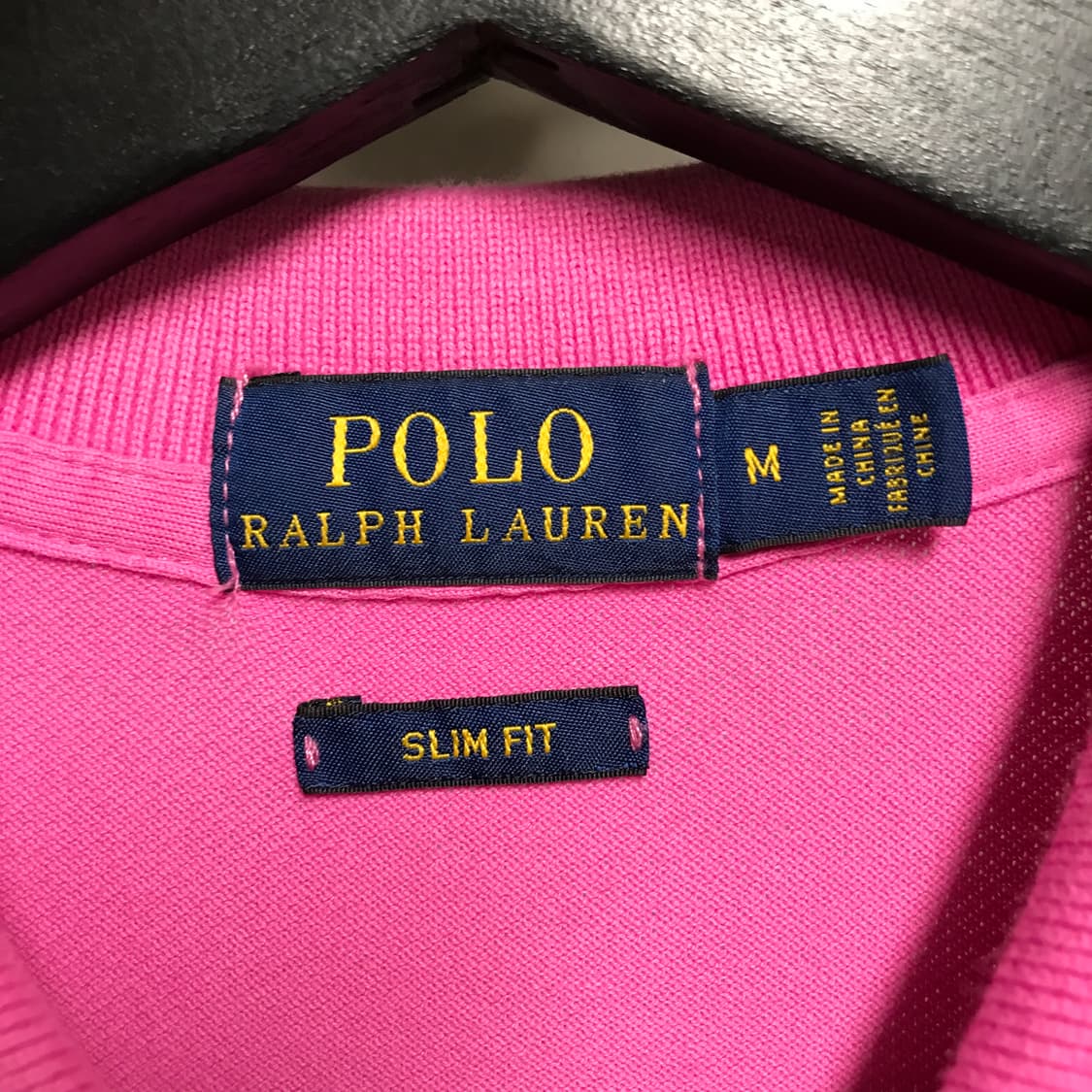 폴로 랄프로렌 PK 반팔 카라티 핑크 M(W) 상품이미지5