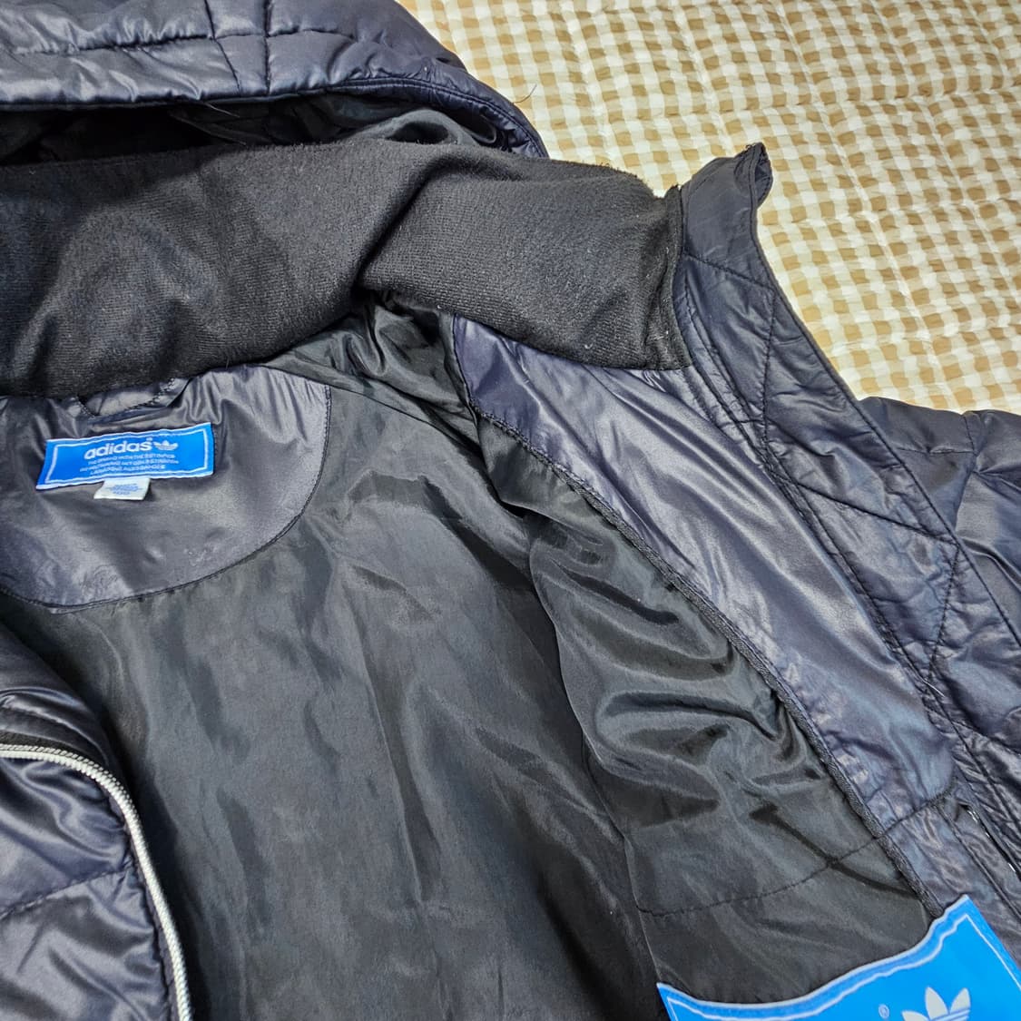 아디다스 거위털 패딩 후드집업 남자100 상품이미지6
