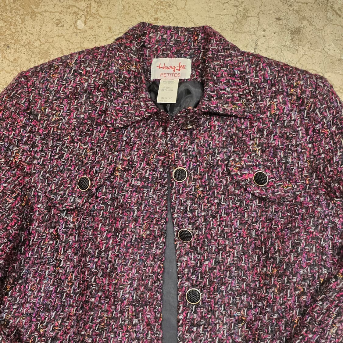 70s 트위드 블레이저 MADE IN USA 상품이미지2