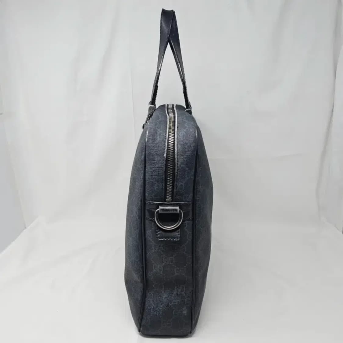 정품 구찌 GG 수프림 블랙 서류 가방 상품이미지4