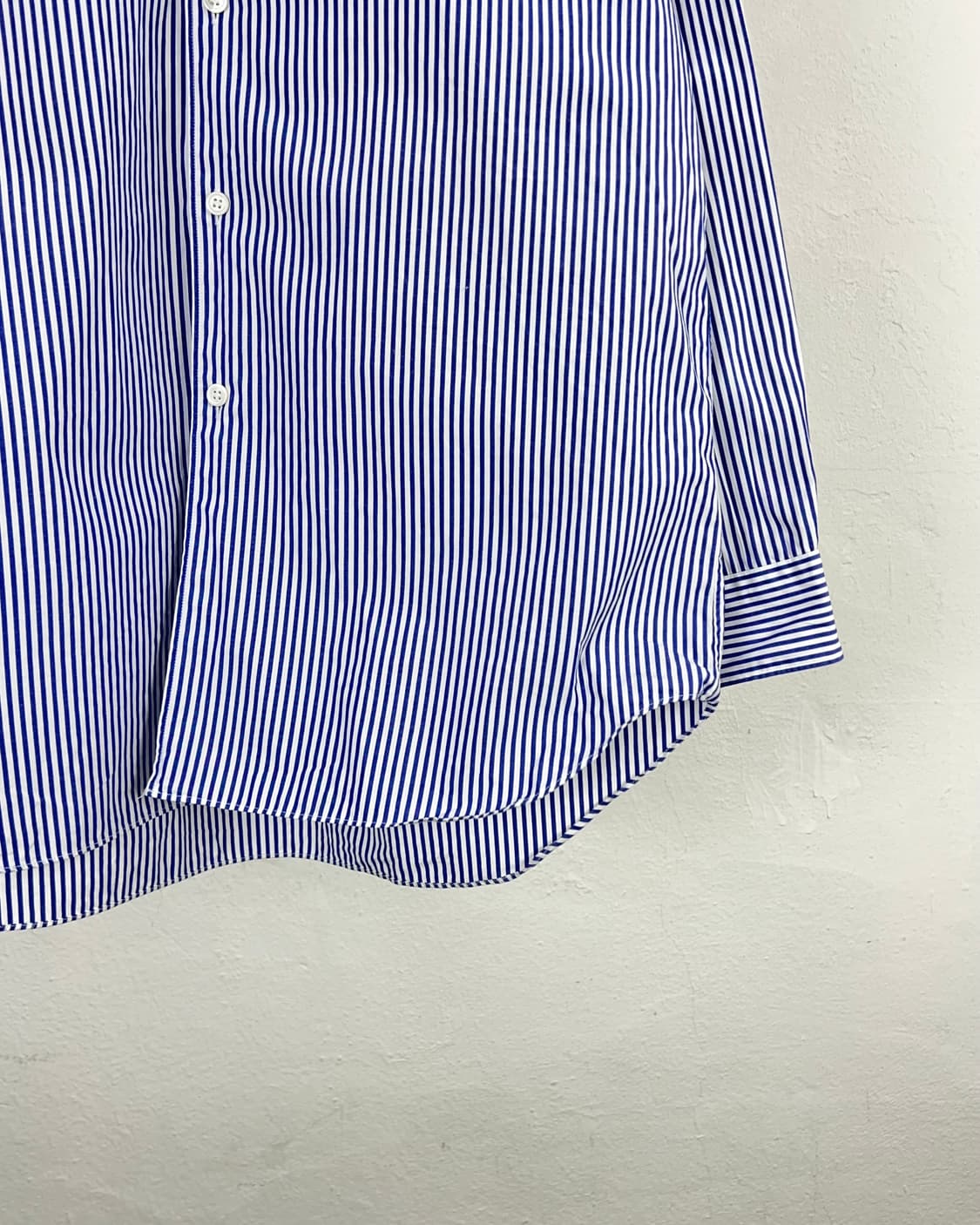 꼼데가르송 플레이 블랙 하트 와펜 스트라이프 셔츠 상품이미지5