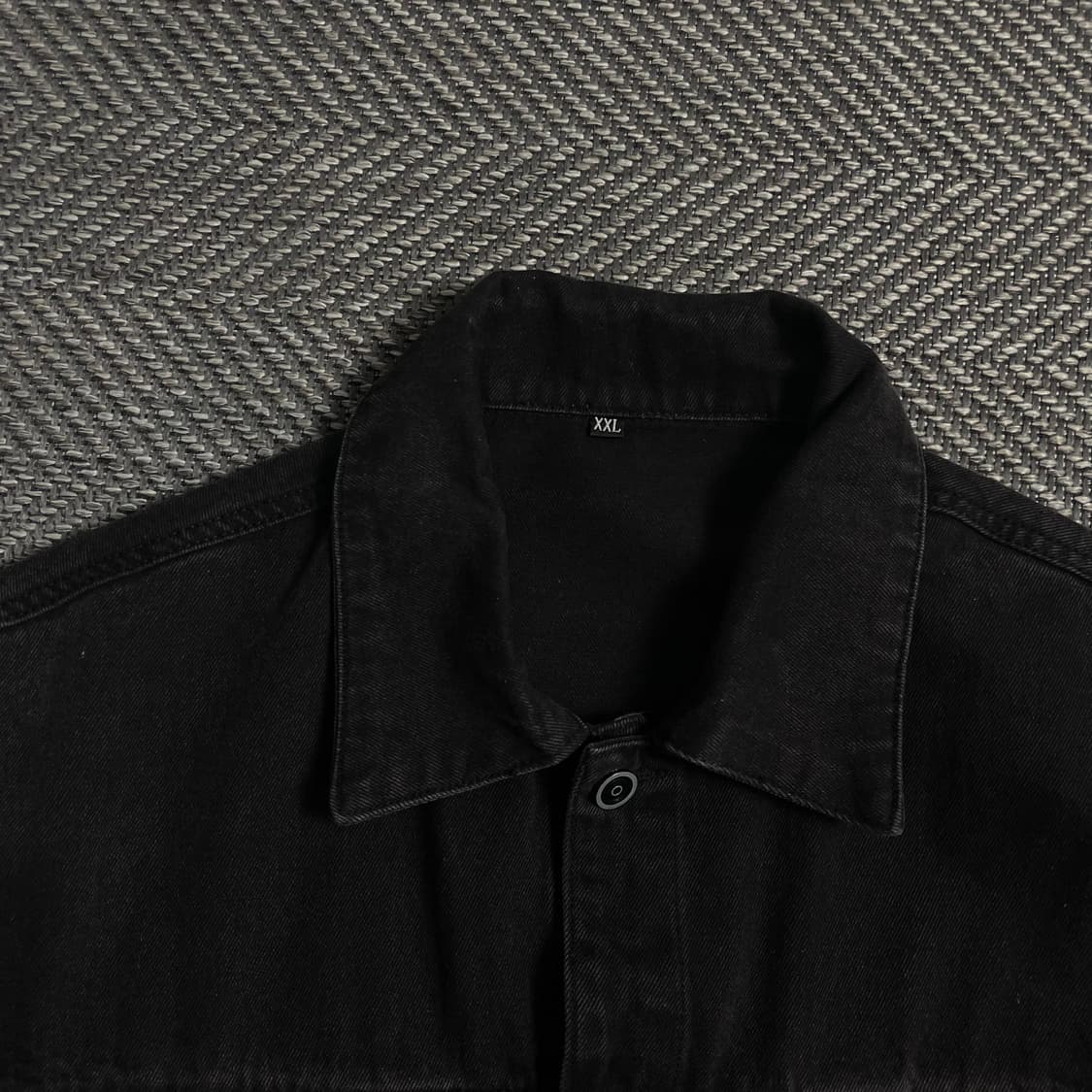 빈티지 흑청 데님 트러커 자켓y 4006 상품이미지6