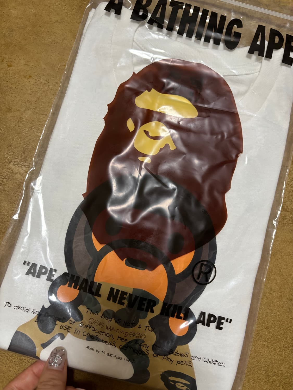 베이프 BAPE 1st Camo Milo on Ape Head T 상품이미지2