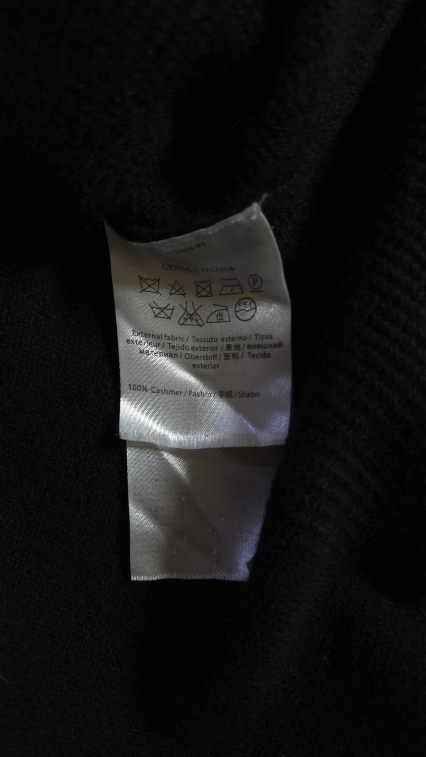 캐시미어100% 모크넥 루즈핏 롱 니트 F 사이즈 상품이미지8