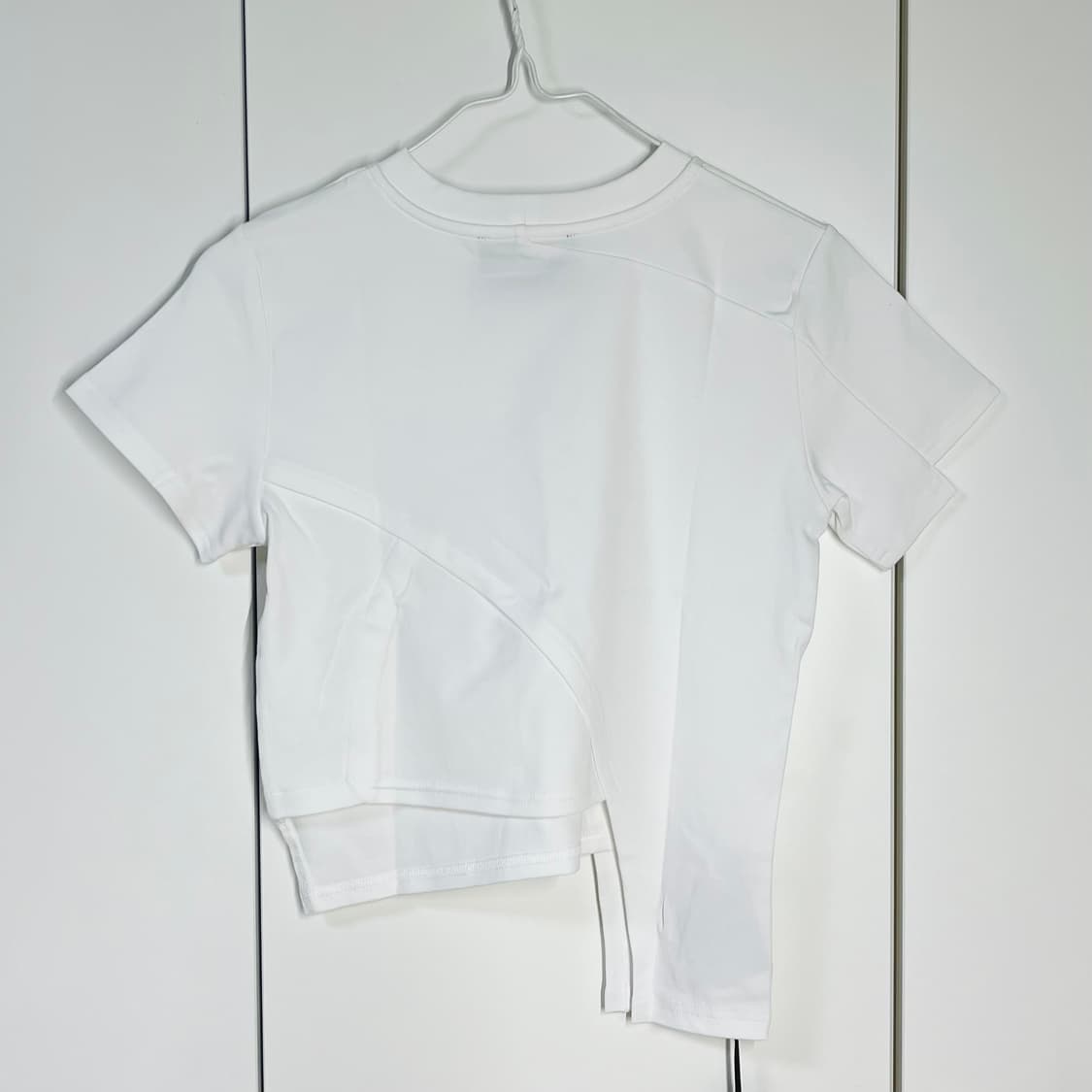 HELIOT EMIL 디컨스트럭트 화이트 티셔츠 XS 새상품 상품이미지5