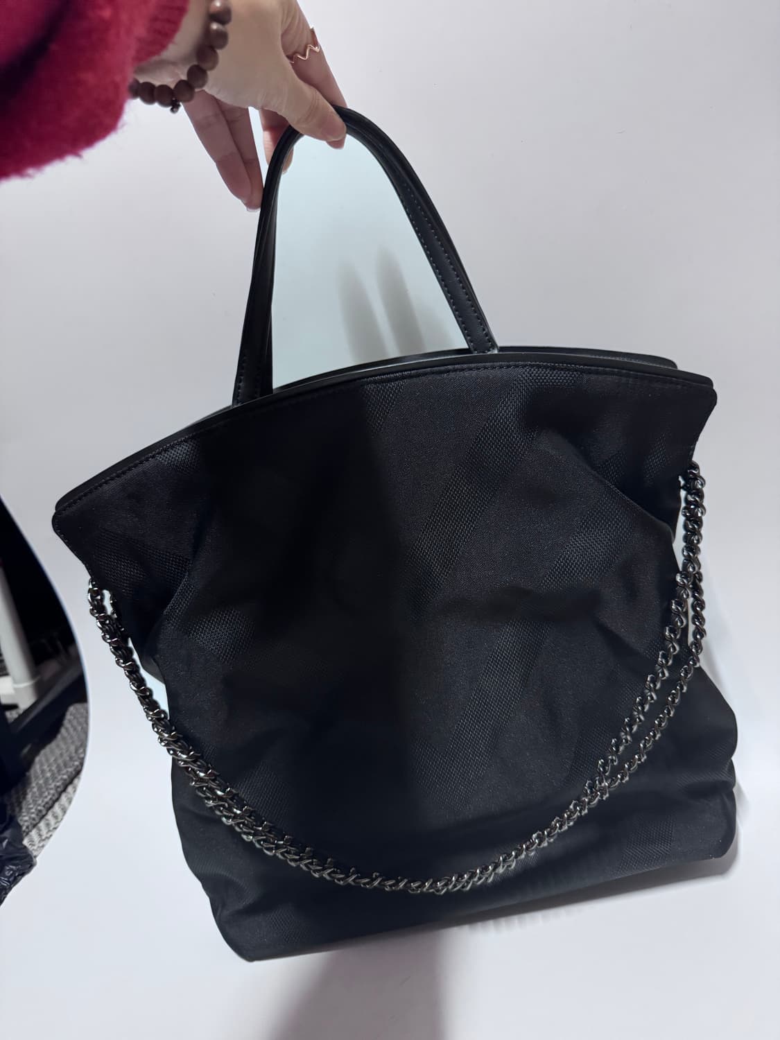 루즈앤라운지 블랙 토트백 숄더백 상품이미지1