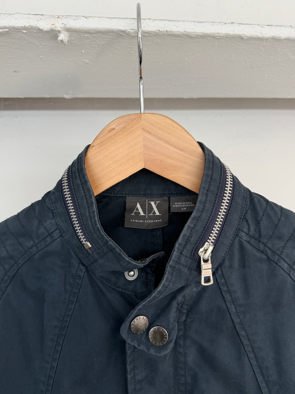 00s 아르마니 익스체인지 코튼 바이커자켓 상품이미지2