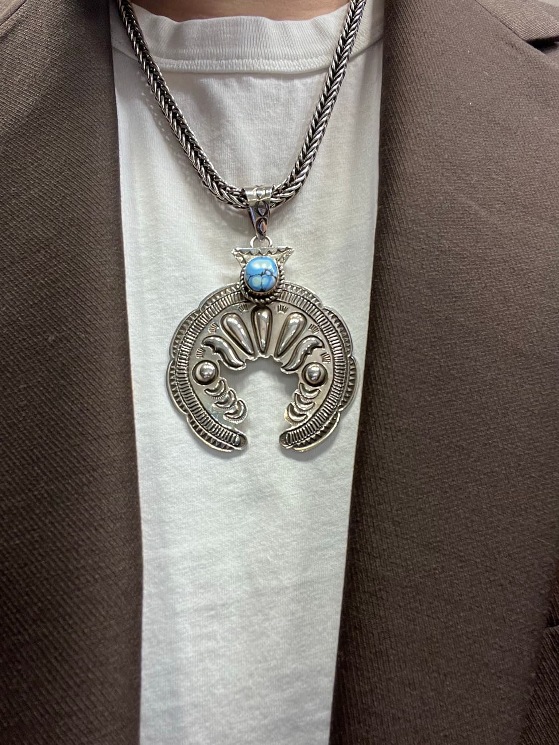 네이티브아메리칸 인디언쥬얼리 나자펜던트 상품이미지3