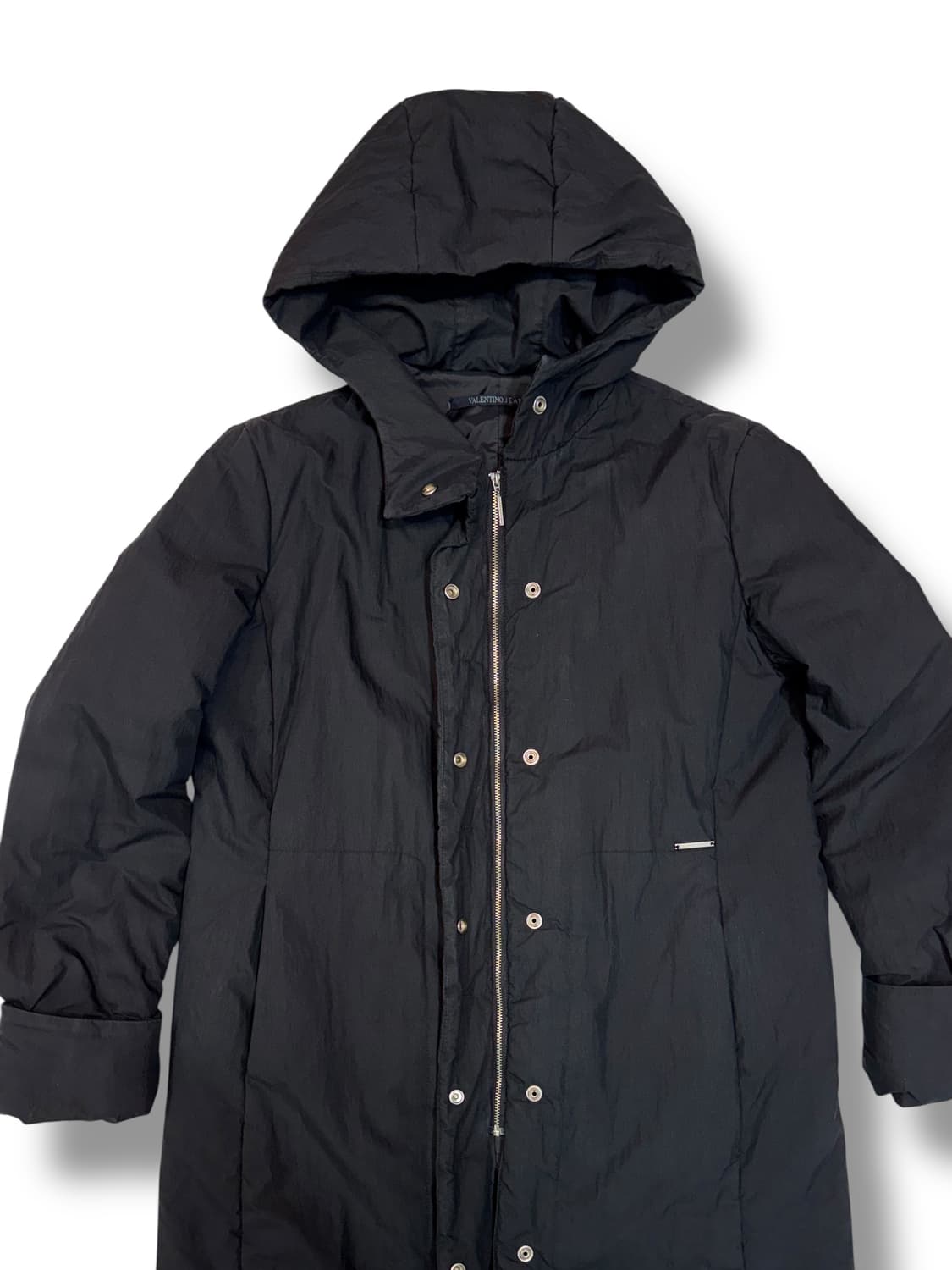 발렌티노 진스 나일론 후드 점퍼 made in ITALY (M)   상품이미지2