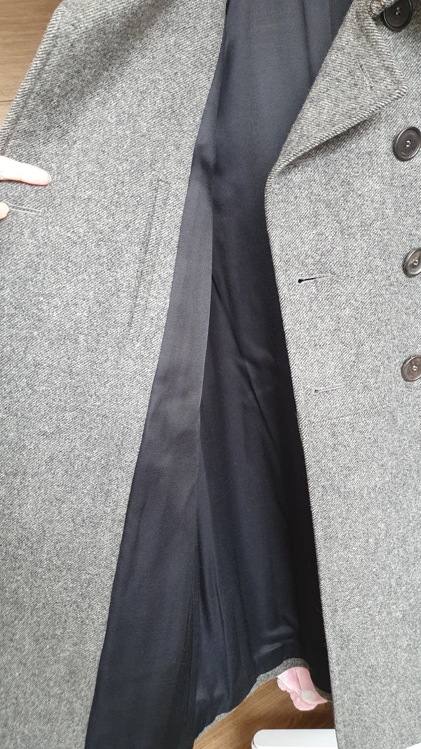 디올옴므 더블 피코트 그레이 50 상품이미지7