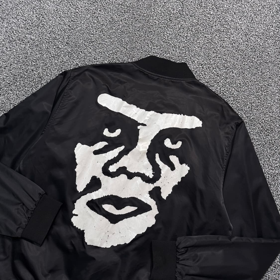 Name : 오베이 후면 빅로고 크리퍼 빈티지크랙 코치자켓 :) 상품이미지4