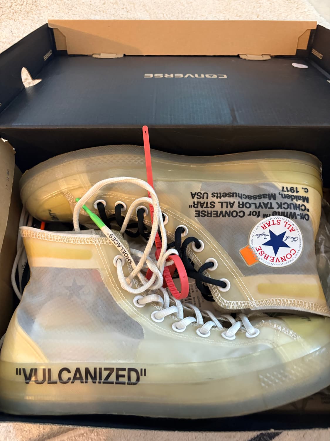 컨버스 x 오프화이트 척 70 하이 더 텐 280 상품이미지1