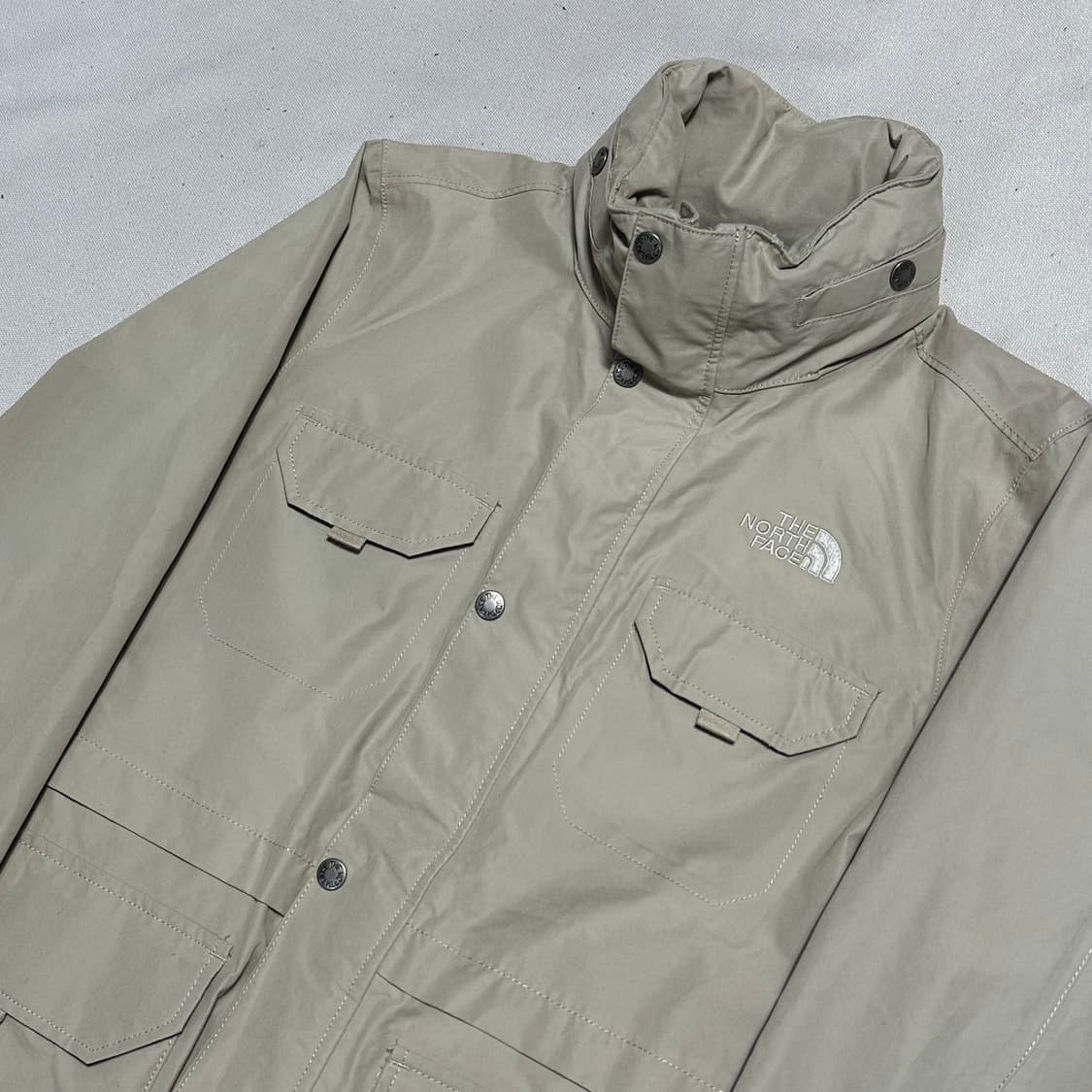 M 노스페이스 베이지 마운틴 파카 자켓  상품이미지1
