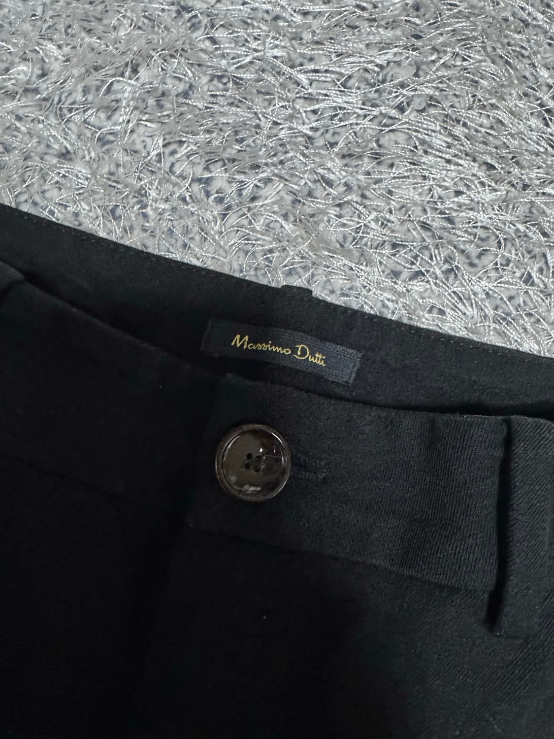 [Massimo Dutti] 마시모두띠 블랙 바지 EUR 36 9부 바지 상품이미지3