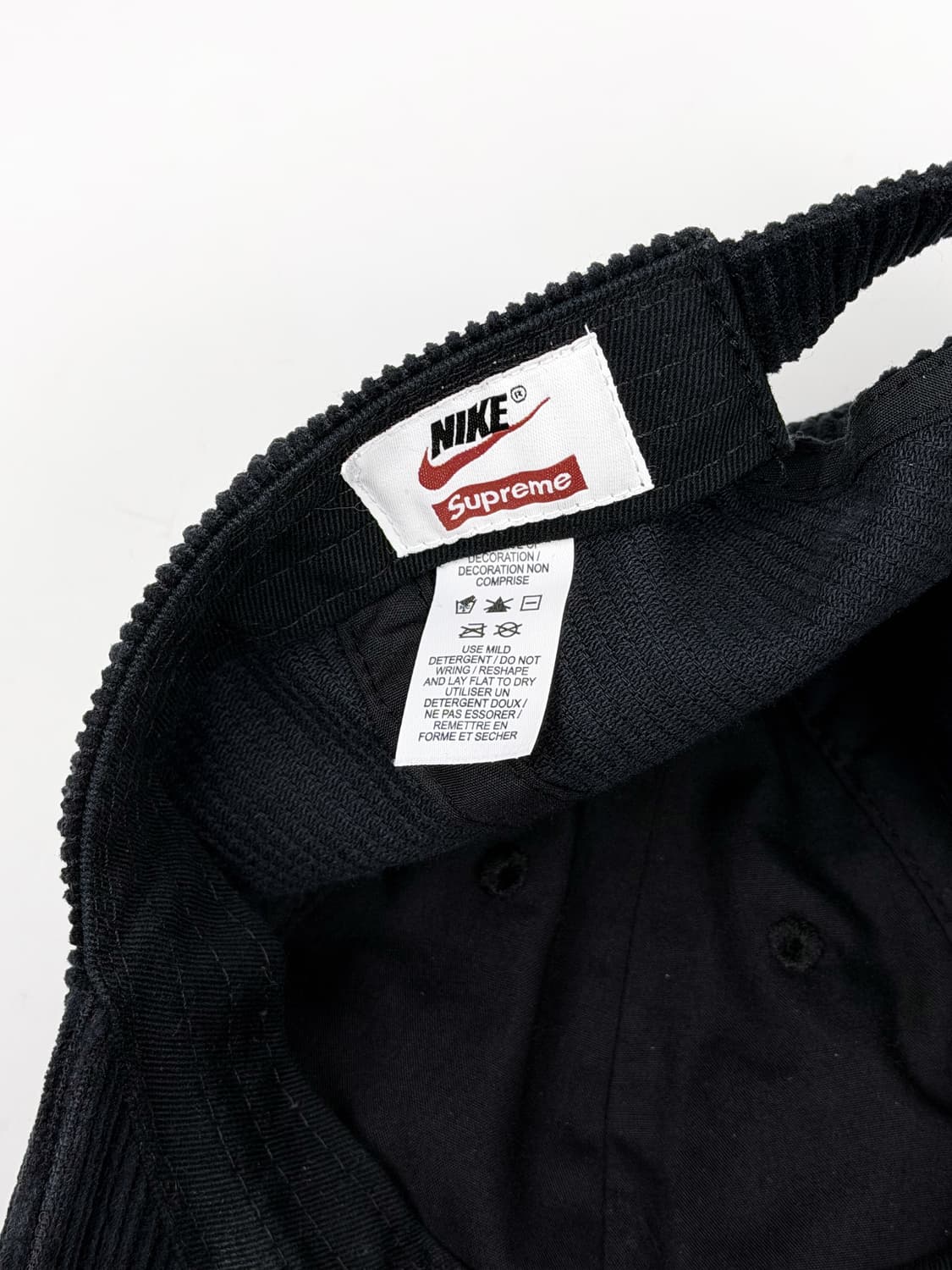 22SS 슈프림 x 나이키 아크 코듀로이 6-패널 볼캡 모자 상품이미지3