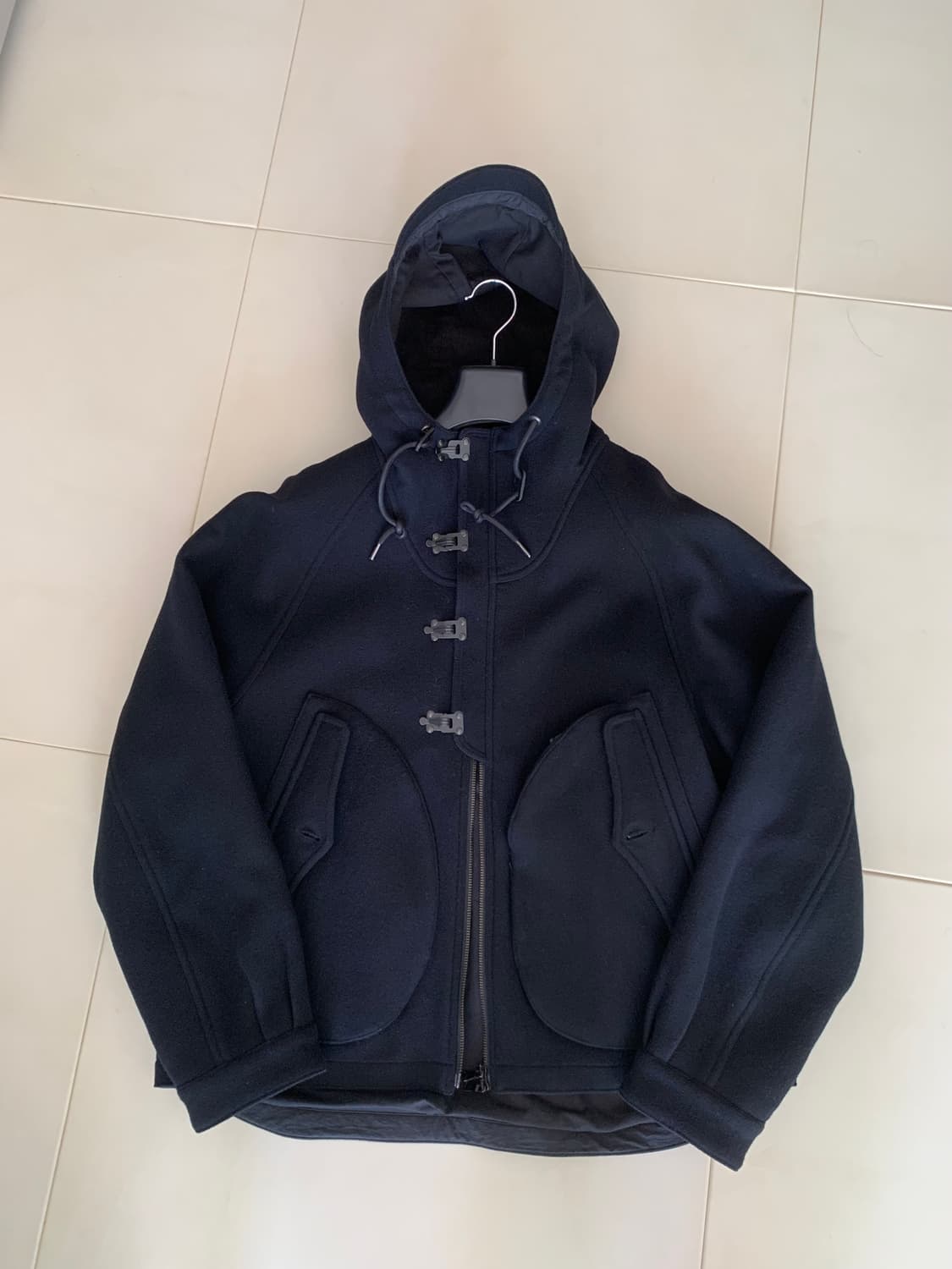 이스트로그 덱 파카 자켓 멜튼 울 xl 새상품 상품이미지2