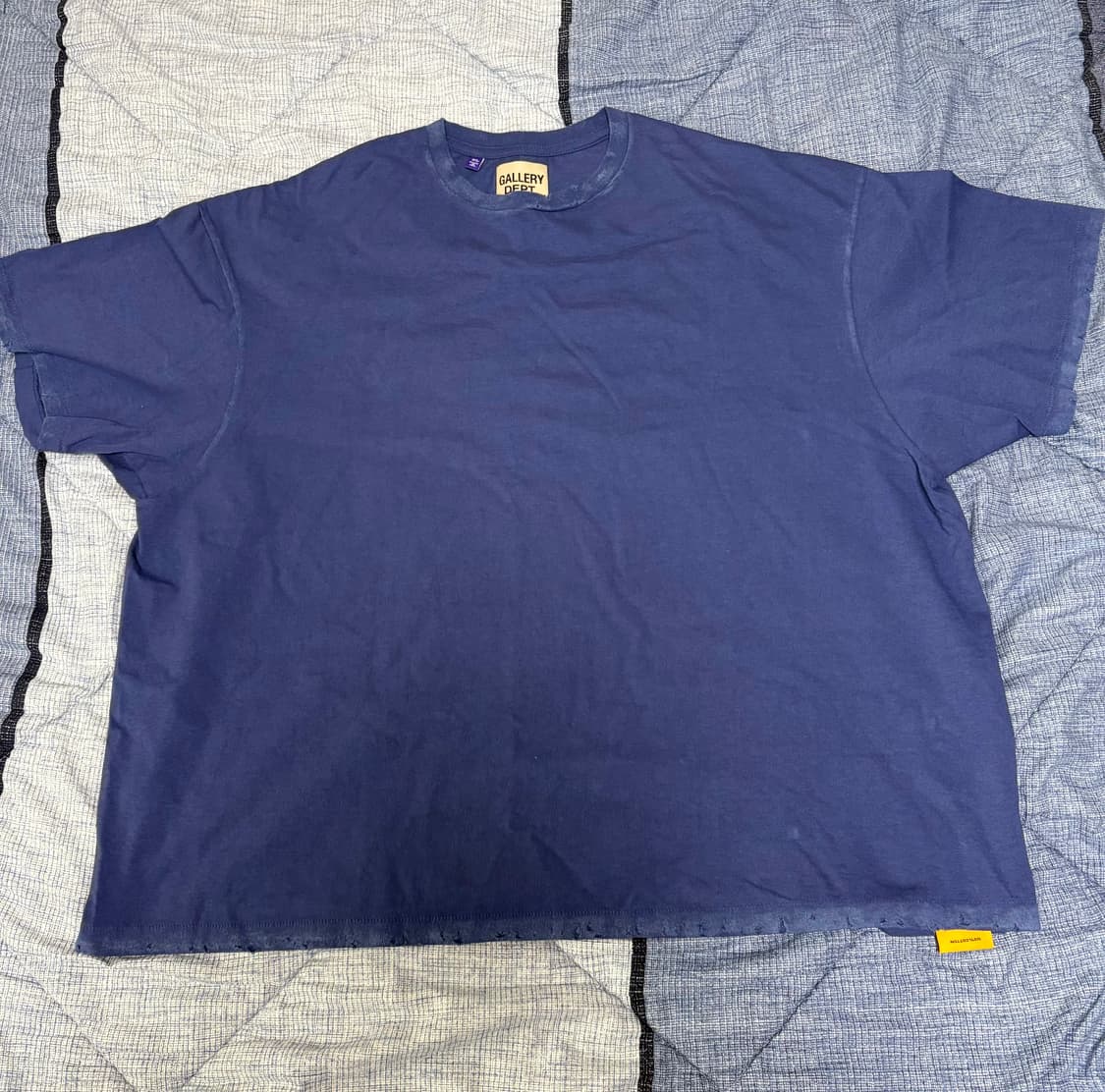갤러리 디파트먼트 데미지 워싱 반팔 L 상품이미지1