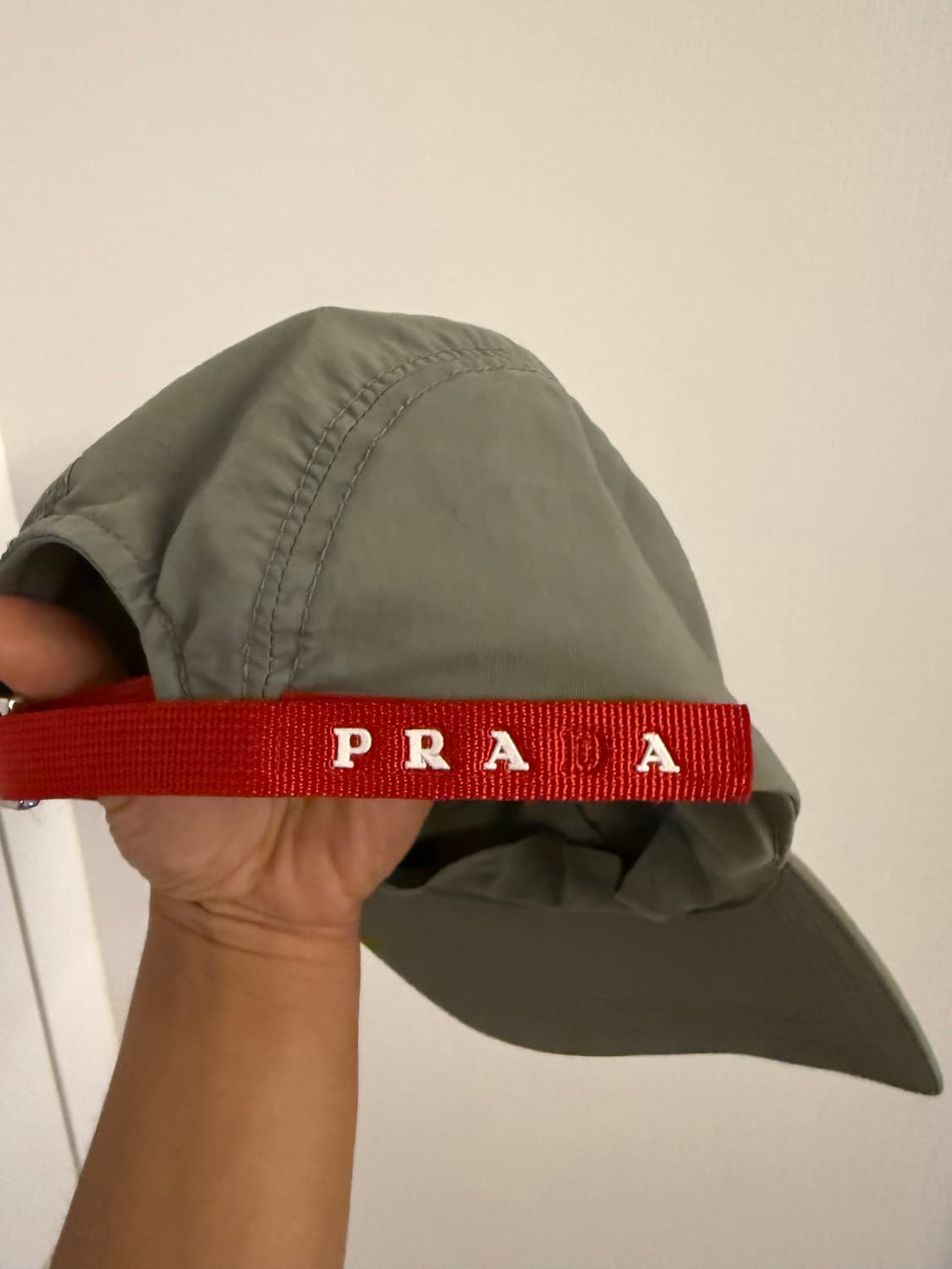프라다 스포츠 롱빌 캡 prada cap 상품이미지5